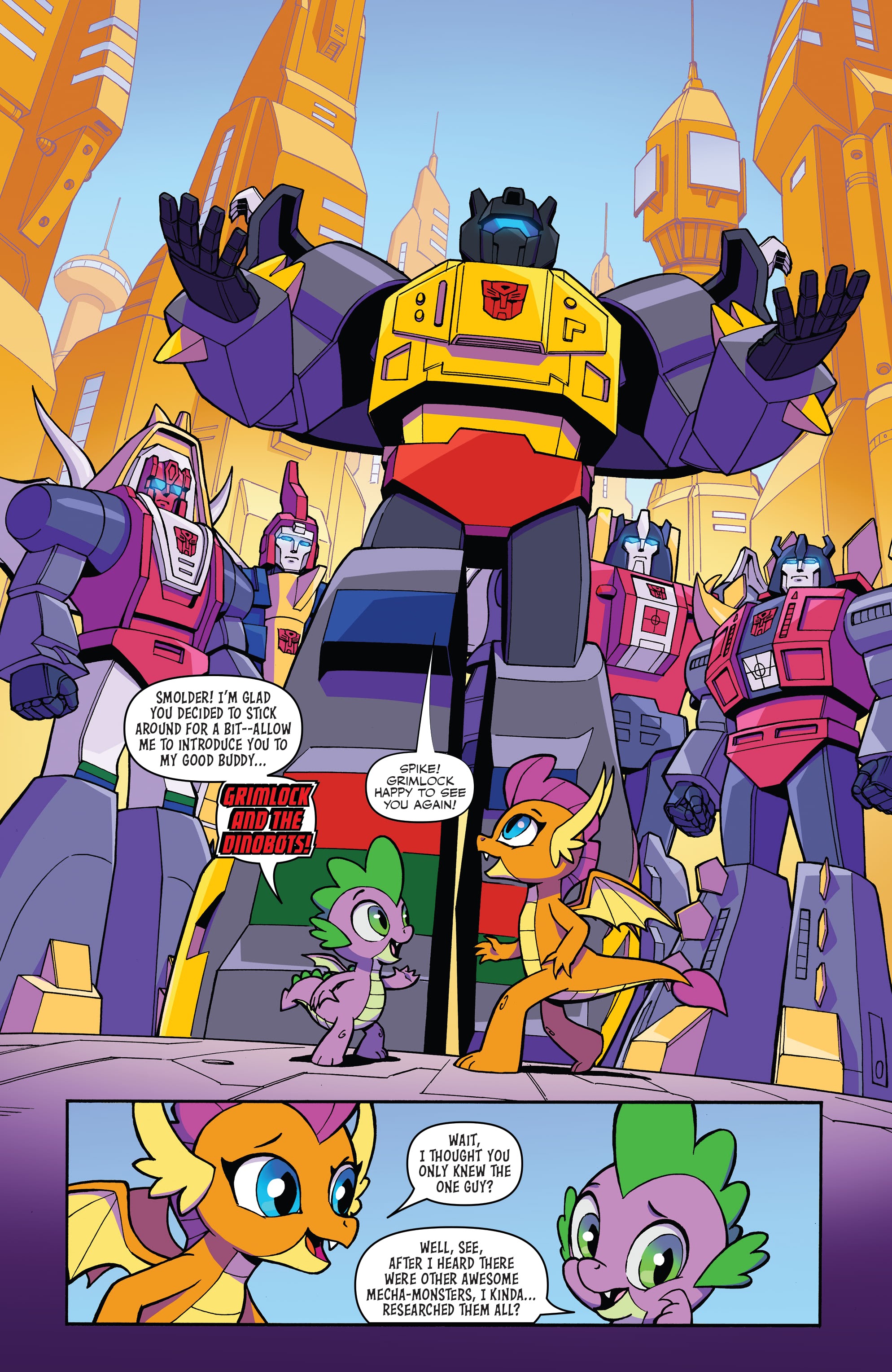 Read online My Little Pony/Transformers II comic -  Issue #4 - 5
