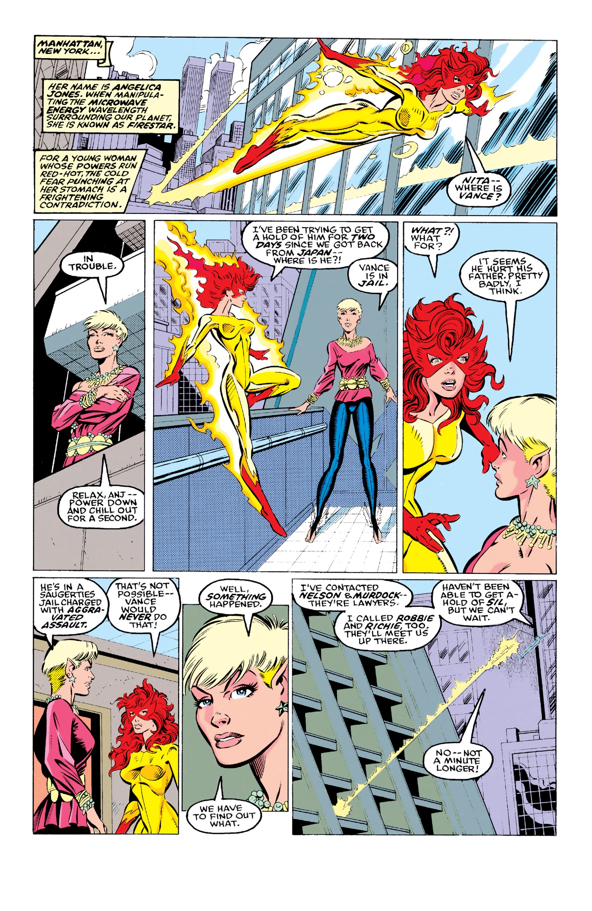 Read online The New Warriors comic -  Issue #21 - 6