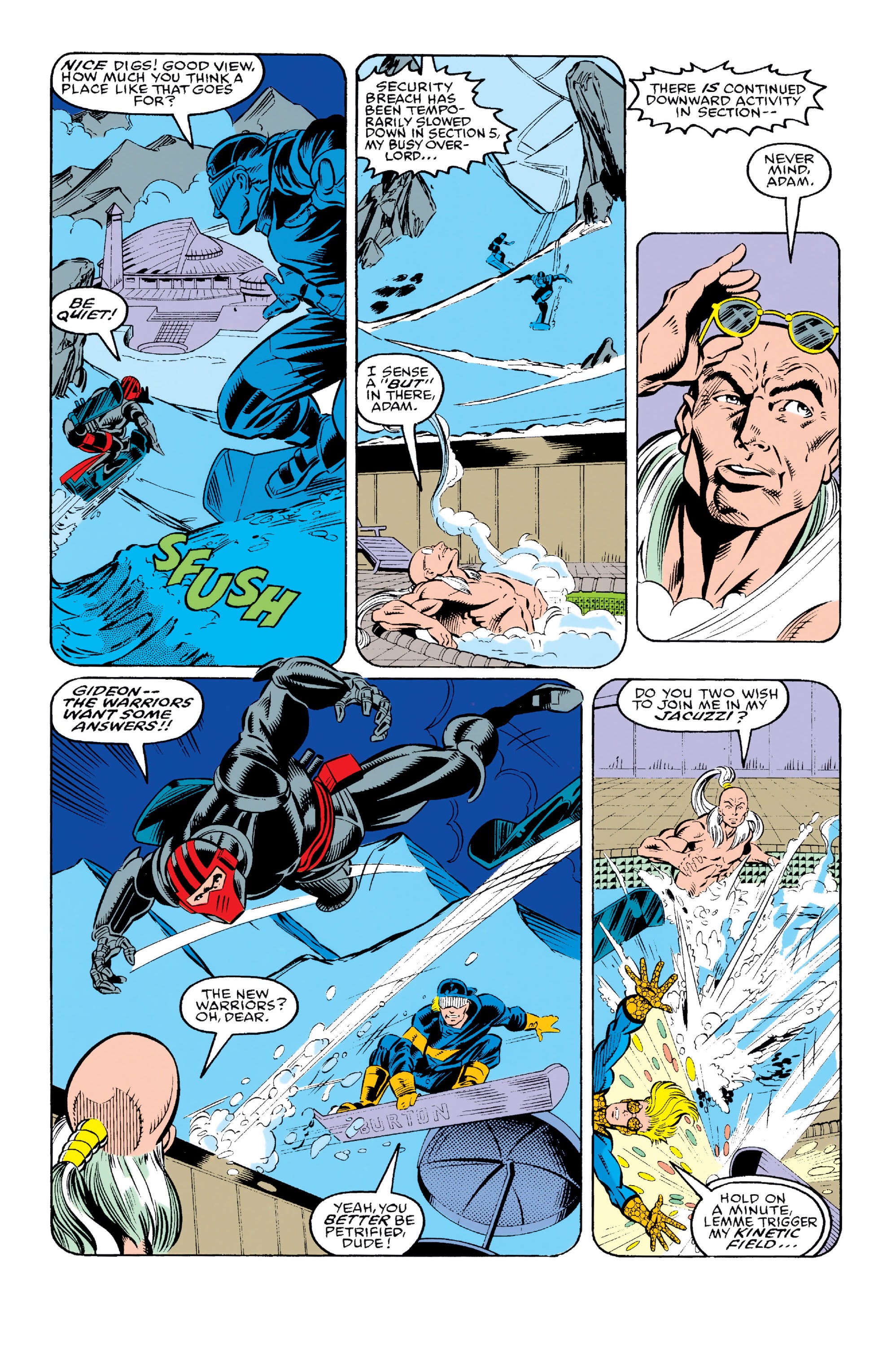 Read online The New Warriors comic -  Issue #19 - 13