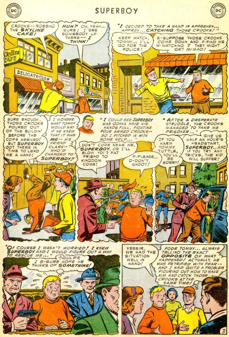 Read online Superboy (1949) comic -  Issue #30 - 33