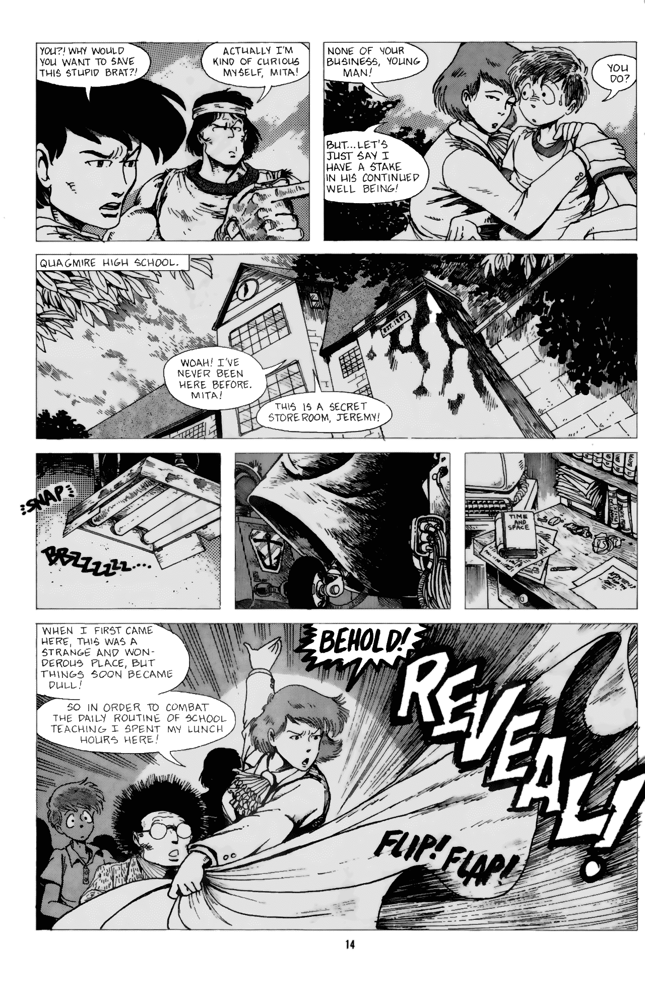 Read online Ninja High School (1986) comic -  Issue #4 - 16