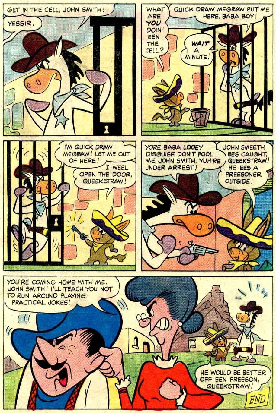 Read online Quick Draw McGraw comic -  Issue #3 - 4