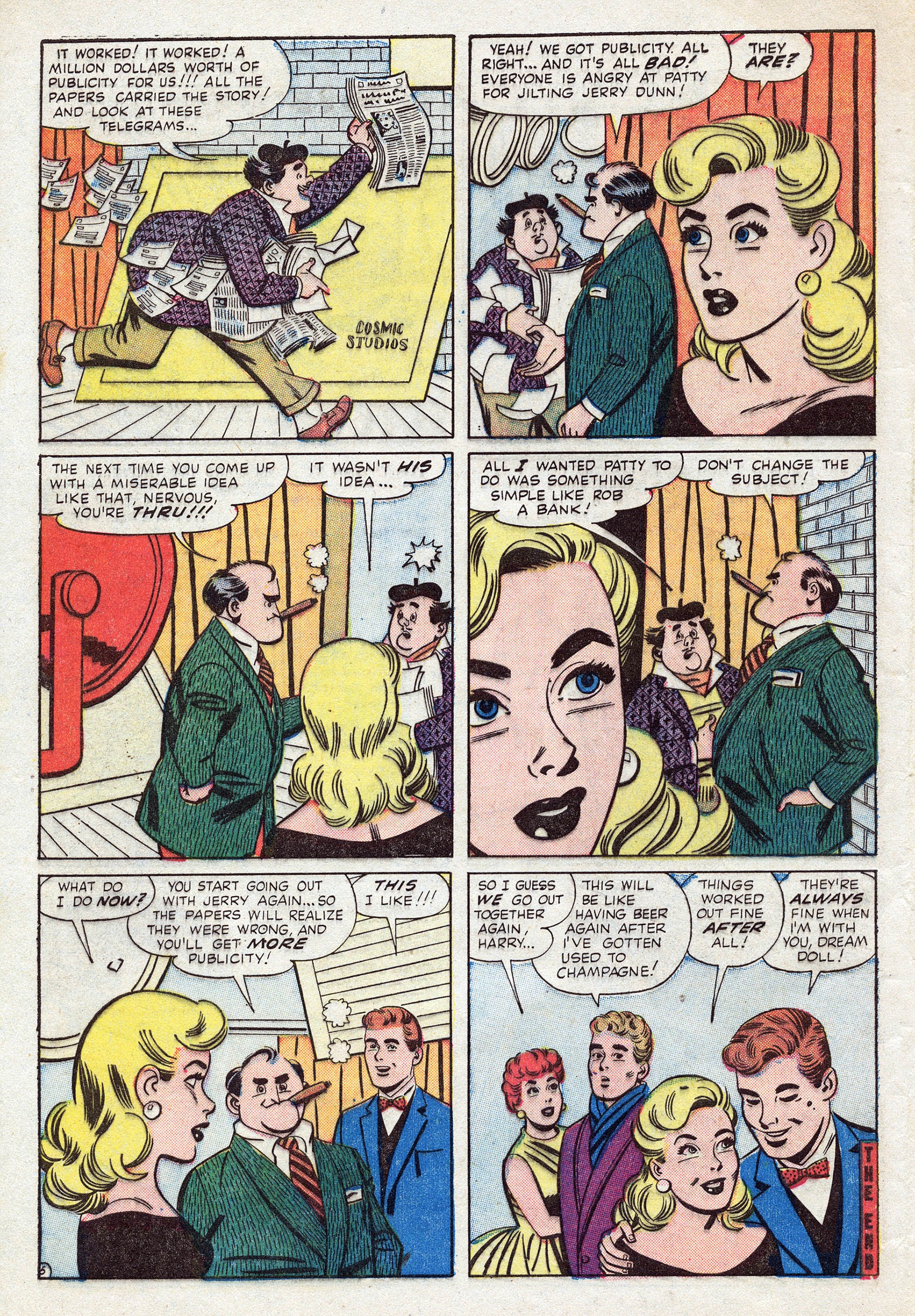 Read online Showgirls (1957) comic -  Issue #4 - 32