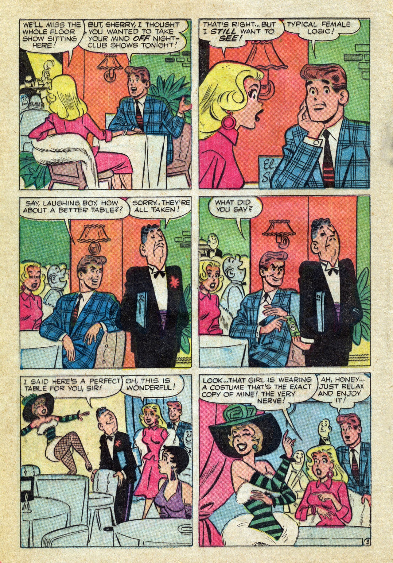 Read online Sherry the Showgirl (1956) comic -  Issue #2 - 12