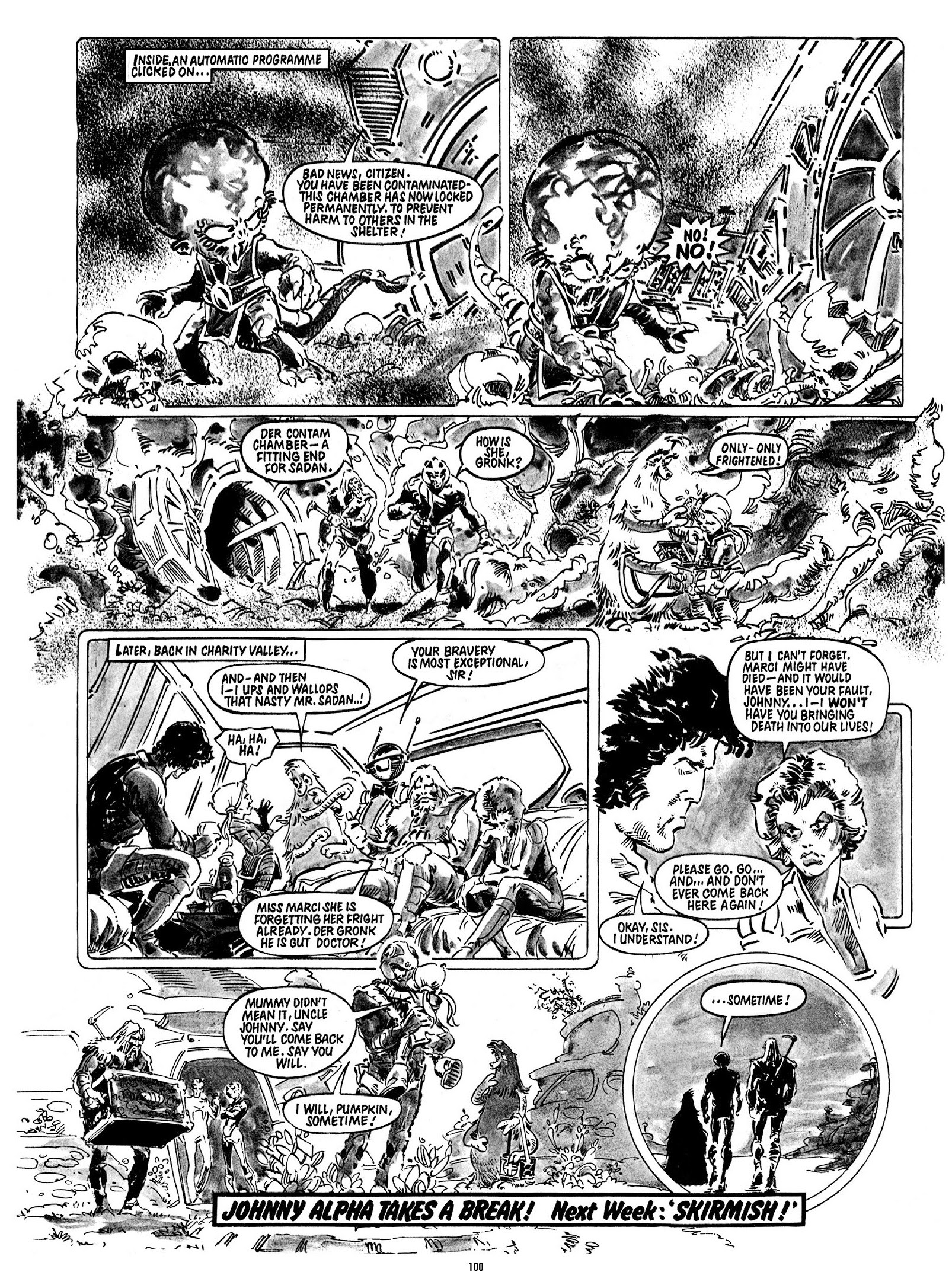 Read online Strontium Dog Search and Destroy: The Starlord Years comic -  Issue # TPB - 88