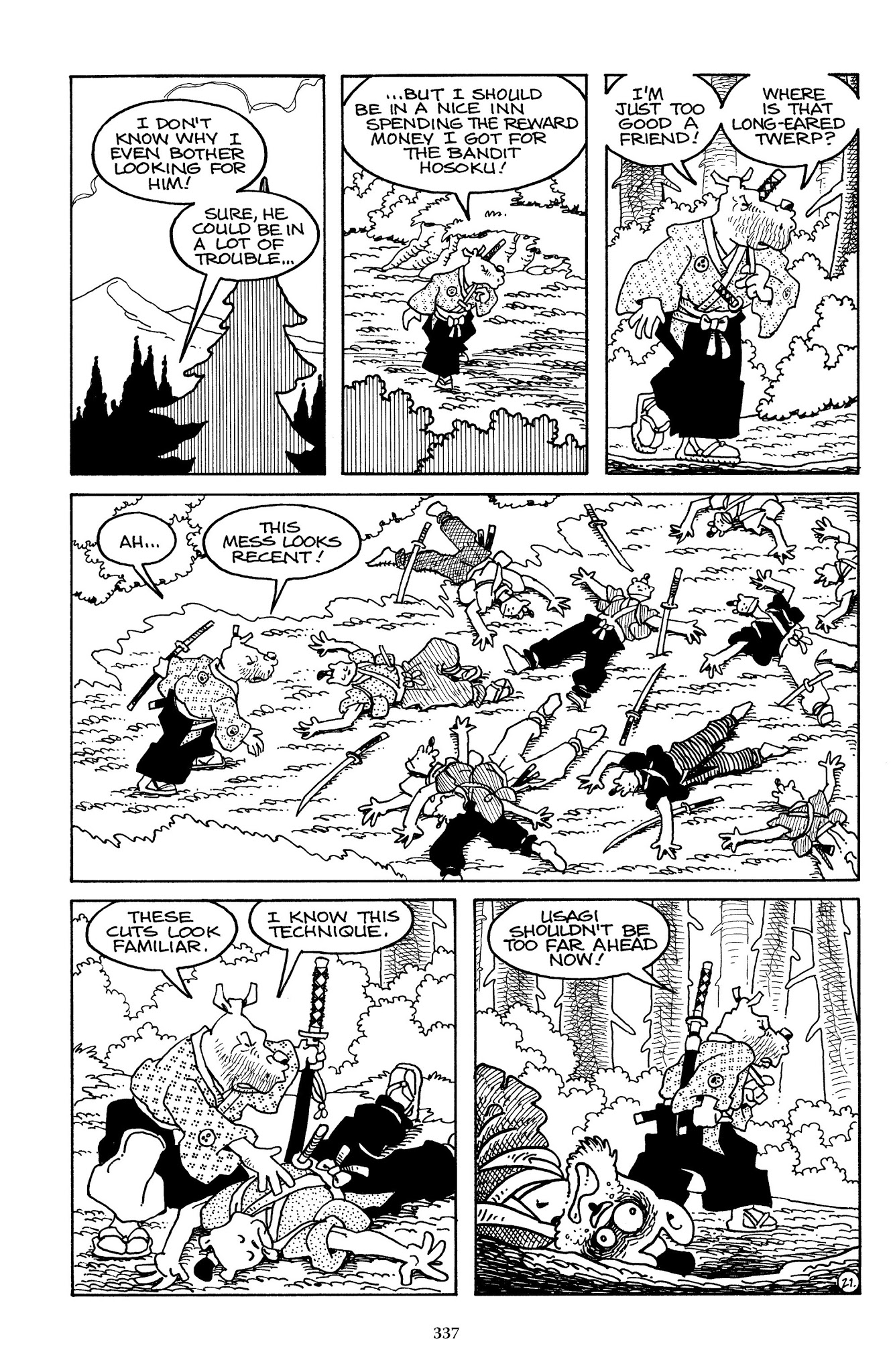 Read online The Usagi Yojimbo Saga comic -  Issue # TPB 2 - 332