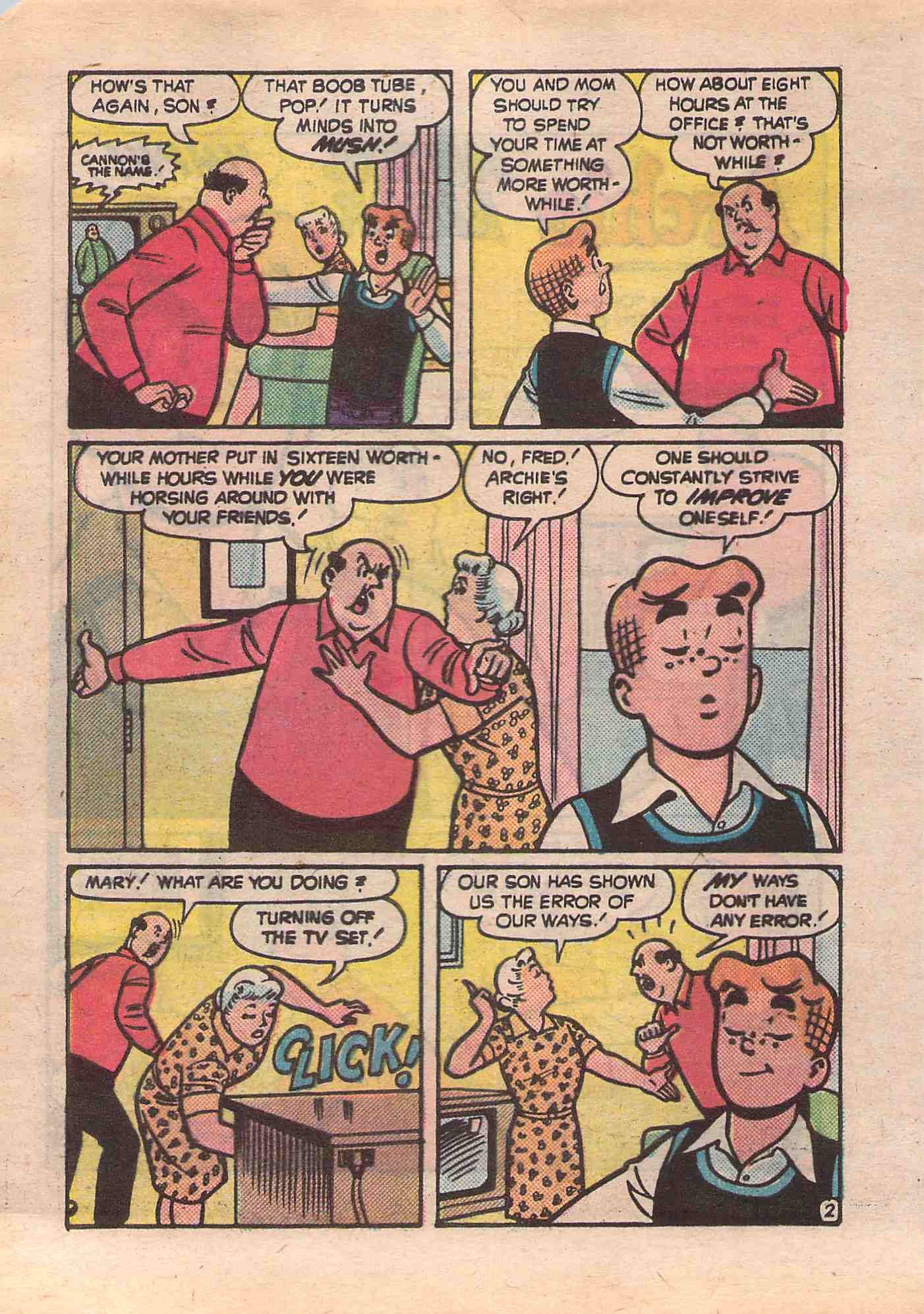 Read online Archie's Double Digest Magazine comic -  Issue #21 - 199
