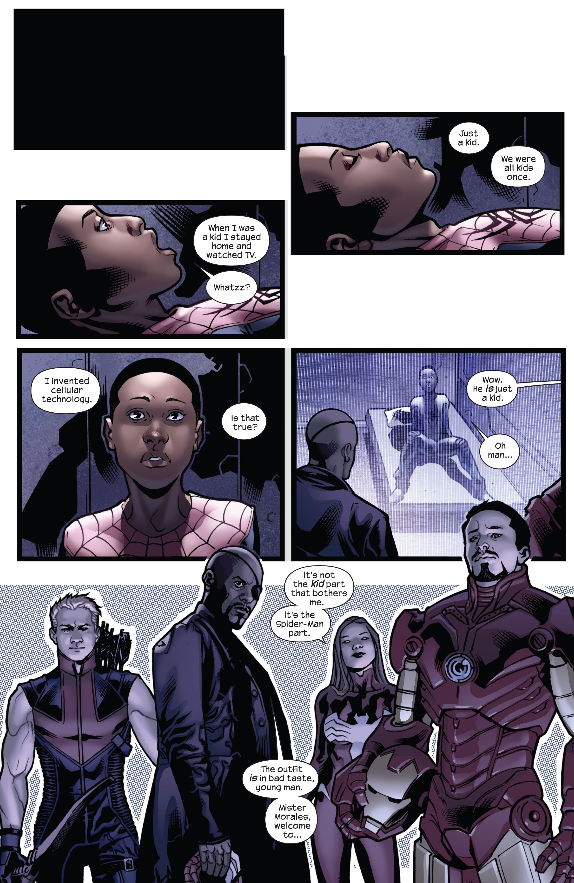 Read online Miles Morales: Marvel Tales comic -  Issue # TPB - 94