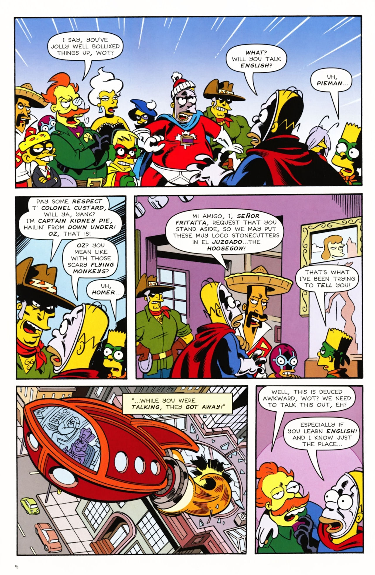 Read online Bongo Comics Presents Simpsons Super Spectacular comic -  Issue #11 - 6