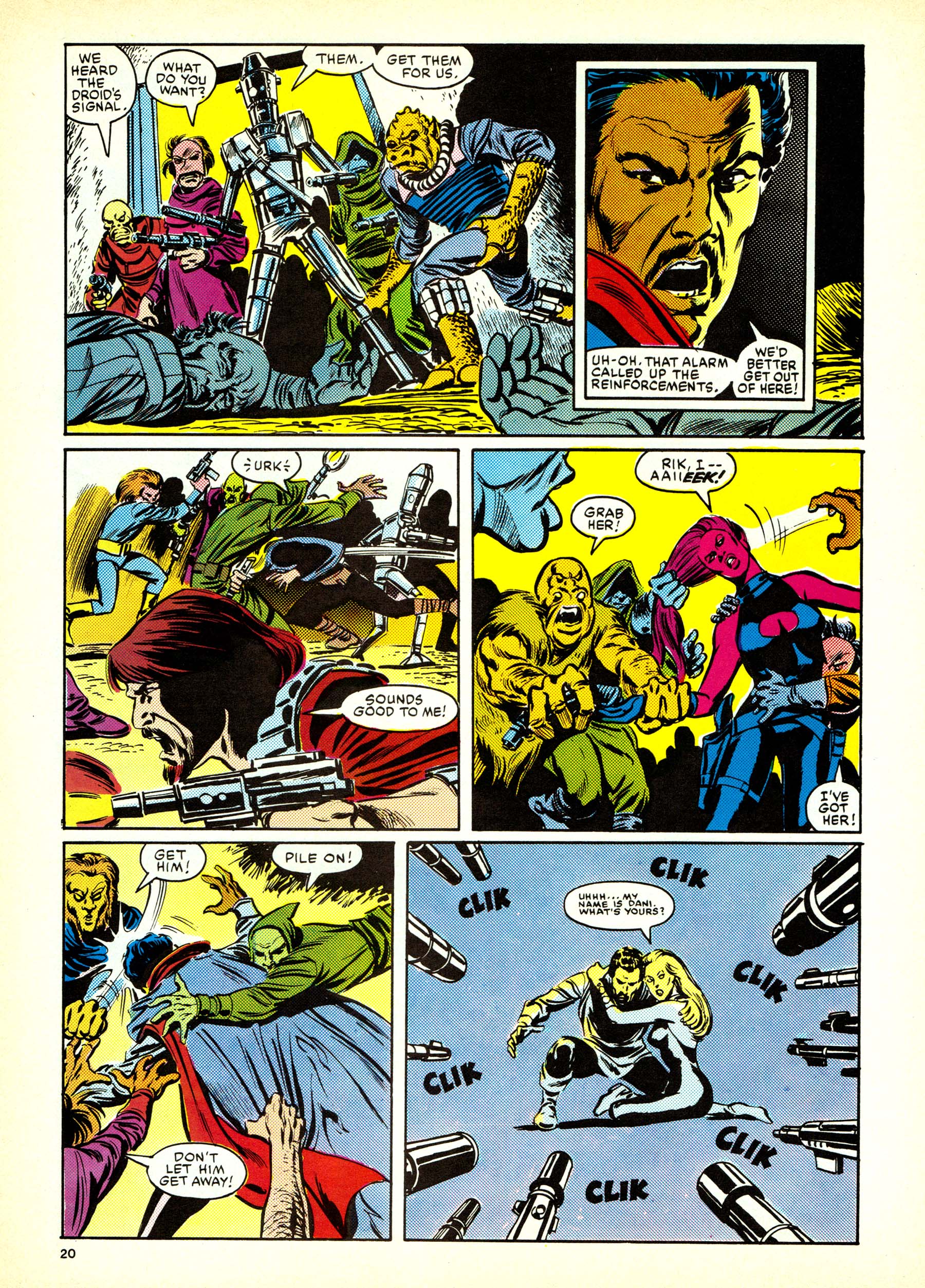 Read online Return of the Jedi comic -  Issue #152 - 20