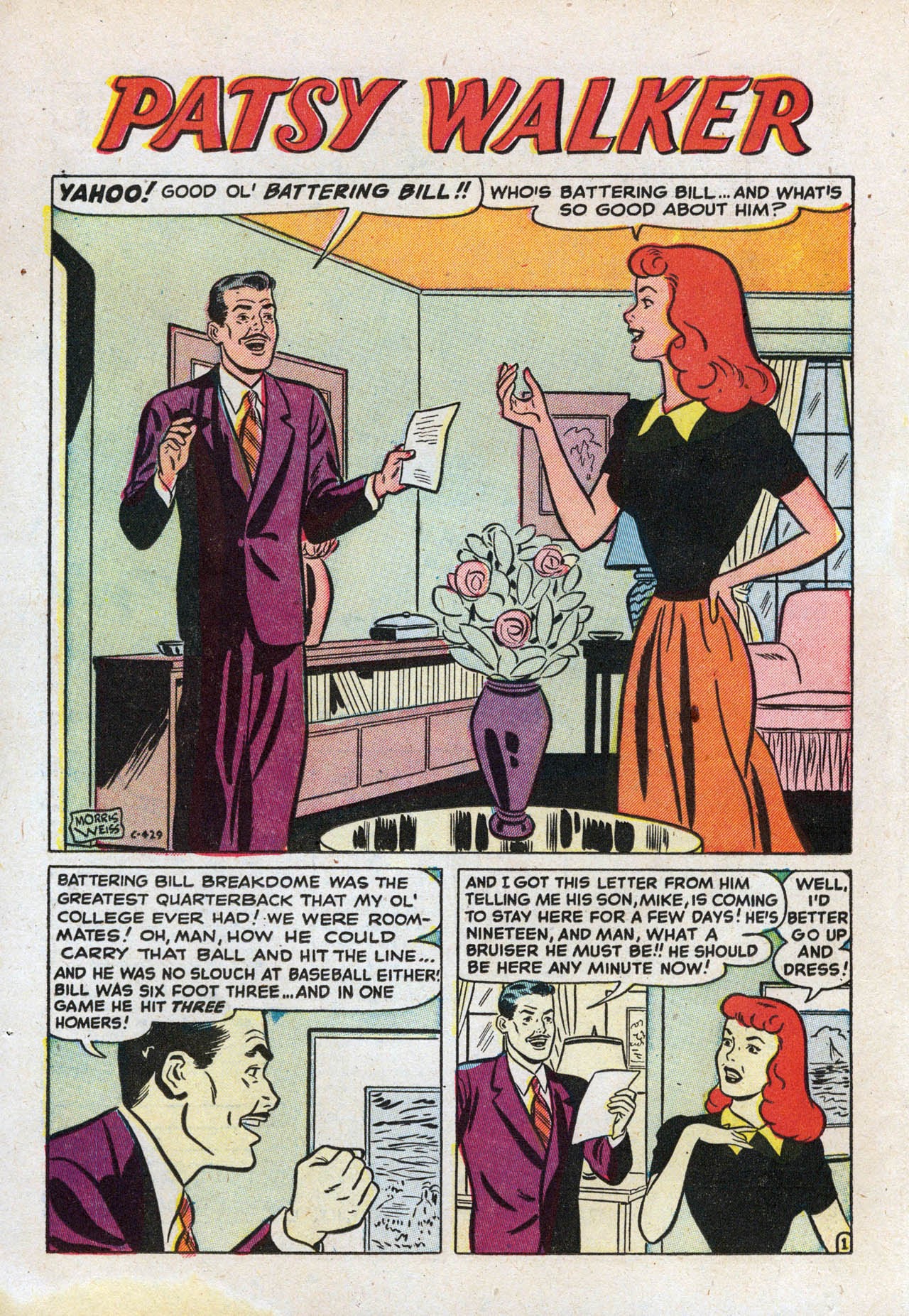 Read online Patsy and her Pals comic -  Issue #1 - 26