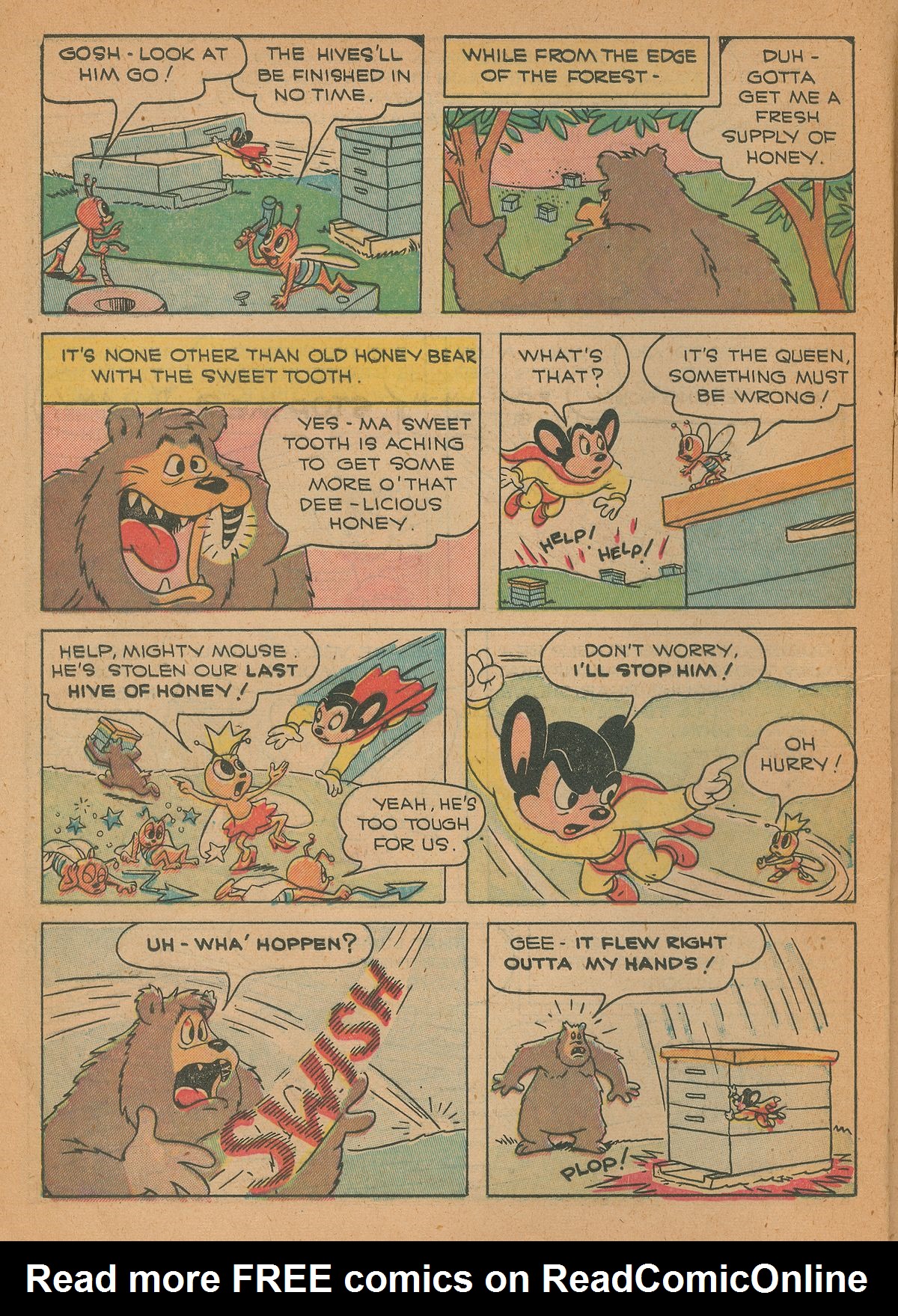 Read online Paul Terry's Mighty Mouse Comics comic -  Issue #24 - 16