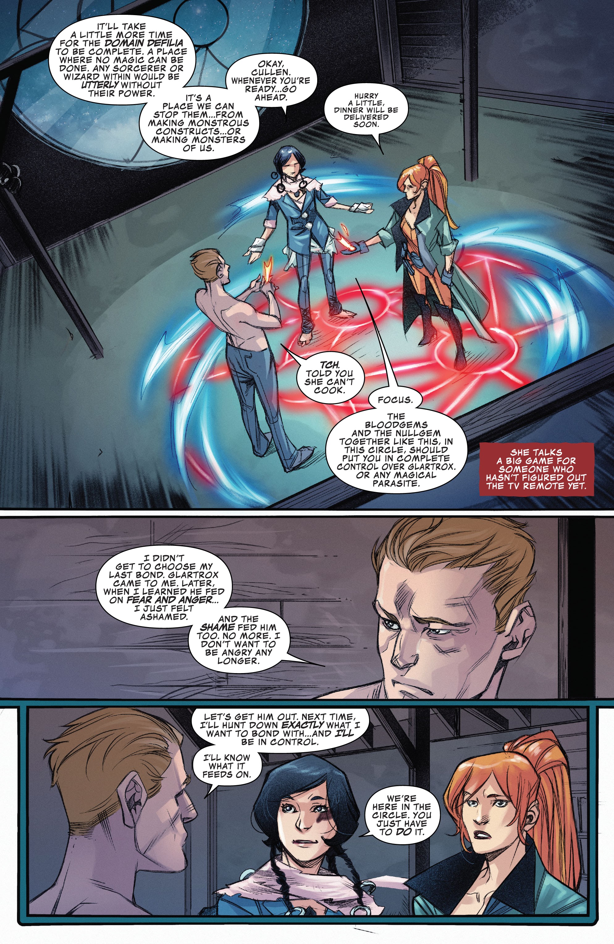 Read online Death of Doctor Strange: One-Shots comic -  Issue # Bloodstone - 30