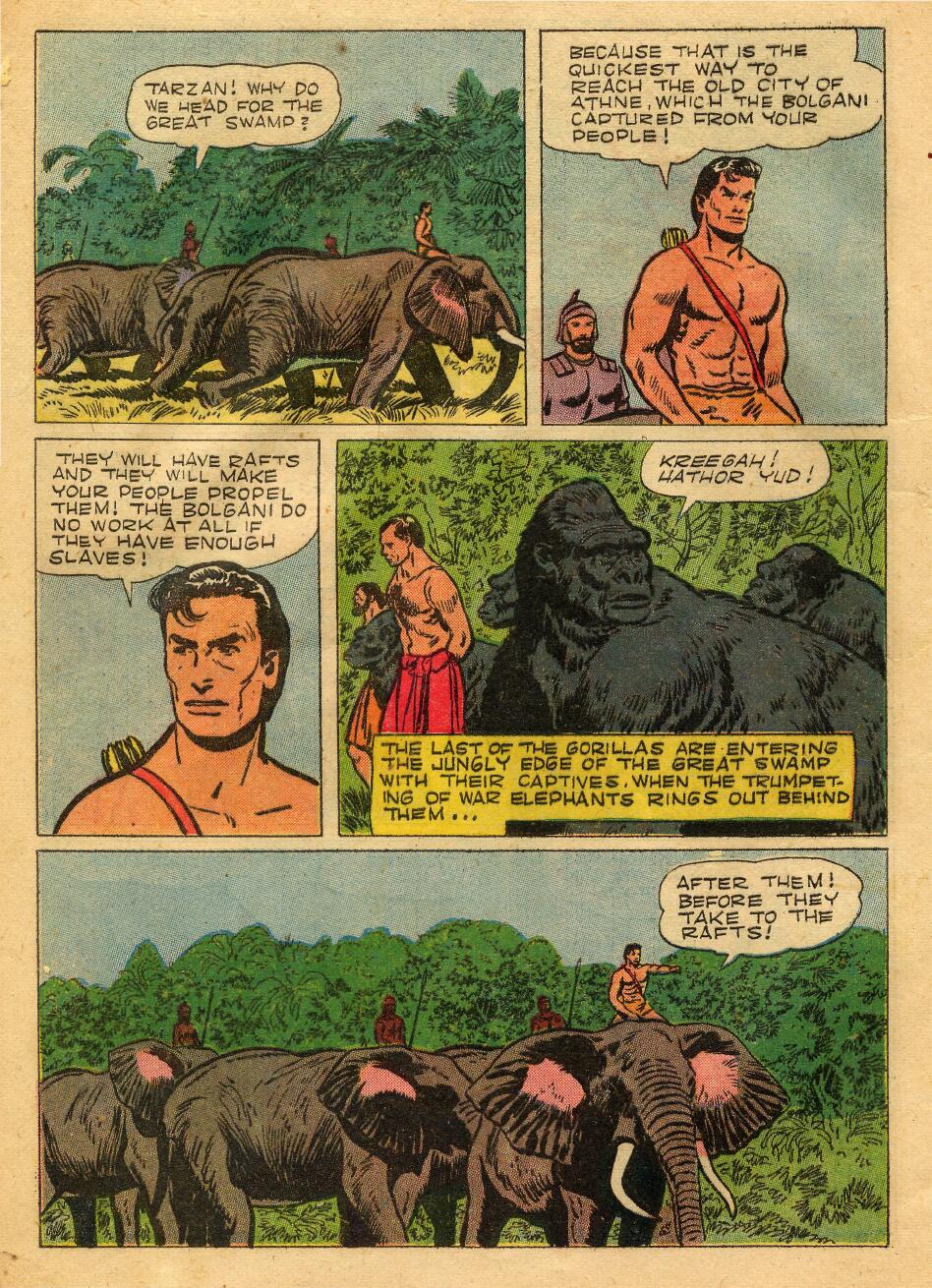 Read online Tarzan (1948) comic -  Issue #66 - 8