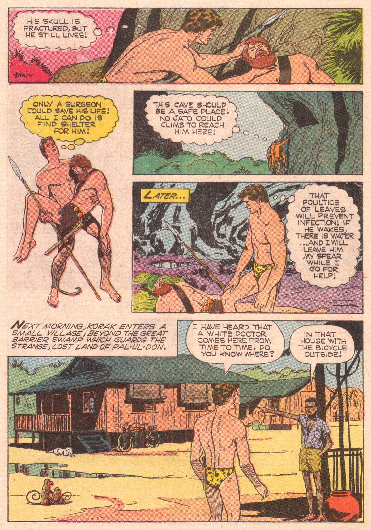 Read online Korak, Son of Tarzan (1964) comic -  Issue #27 - 4