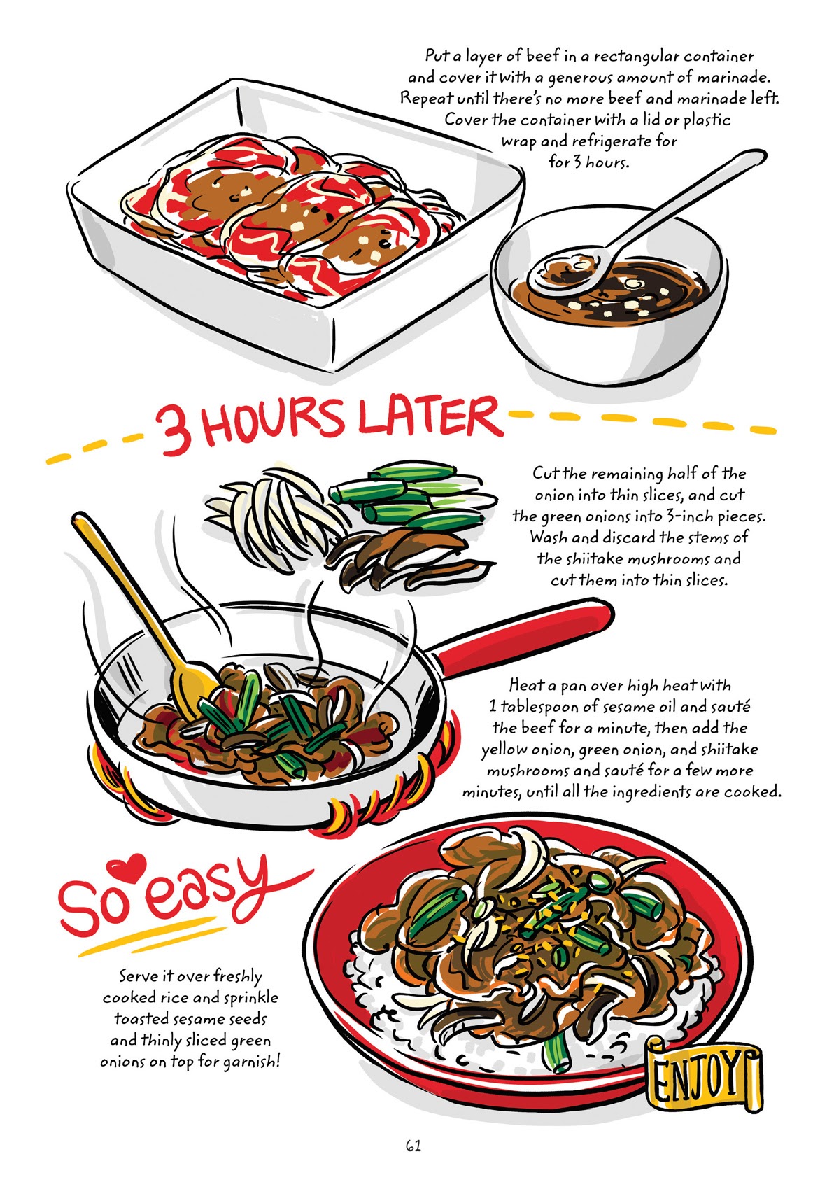 Read online Cook Korean! A Comic Book With Recipes comic -  Issue # TPB (Part 1) - 60