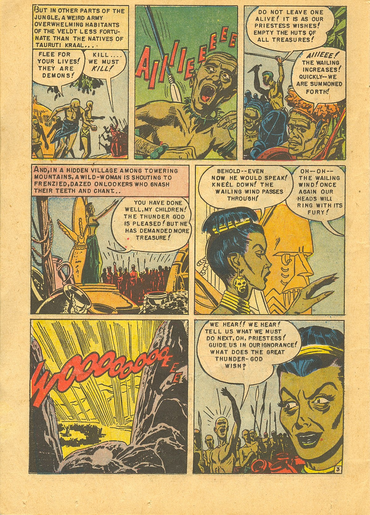 Read online Taanda White Princess of the Jungle comic -  Issue #5 - 23