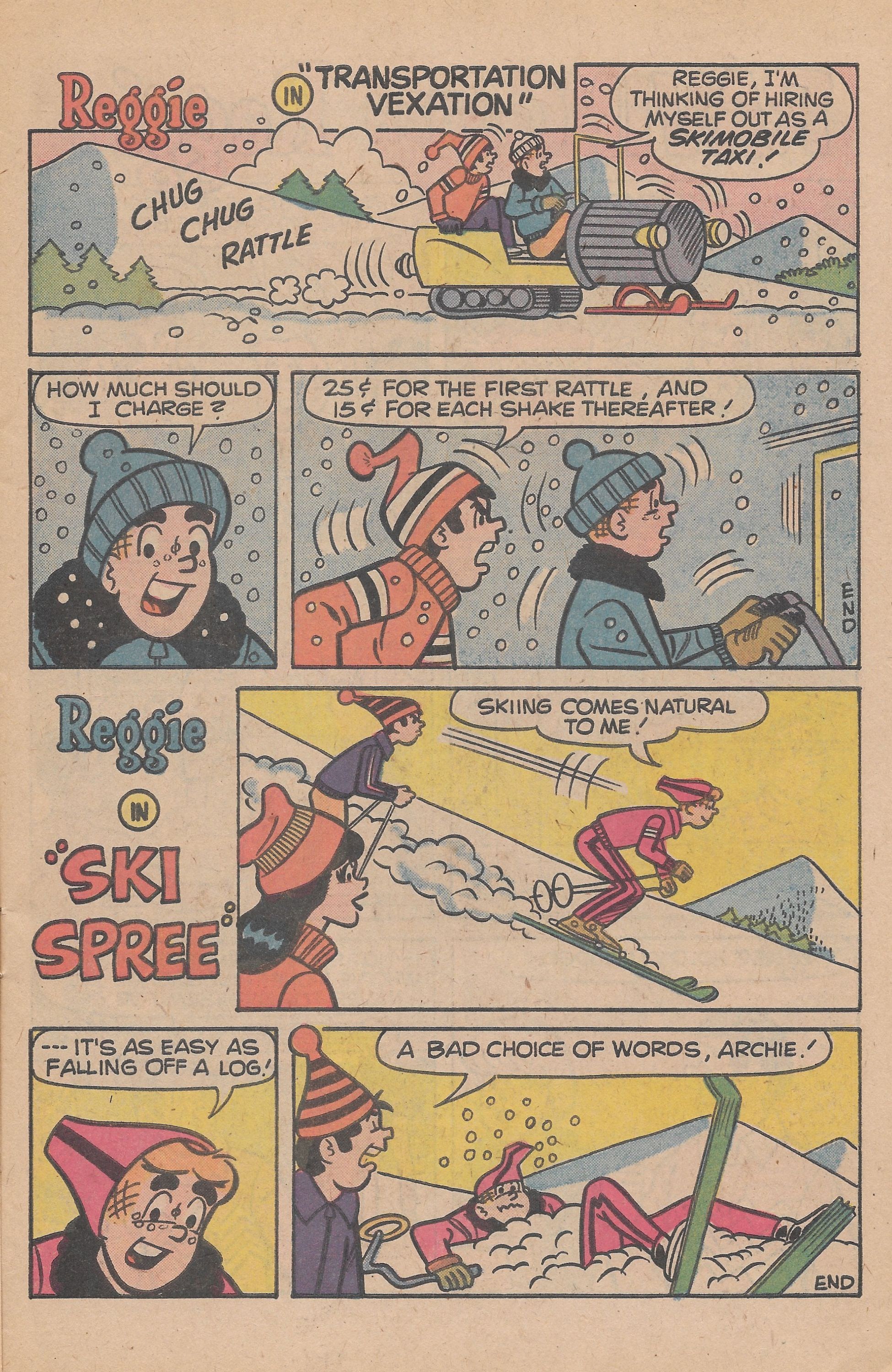 Read online Reggie's Wise Guy Jokes comic -  Issue #45 - 7