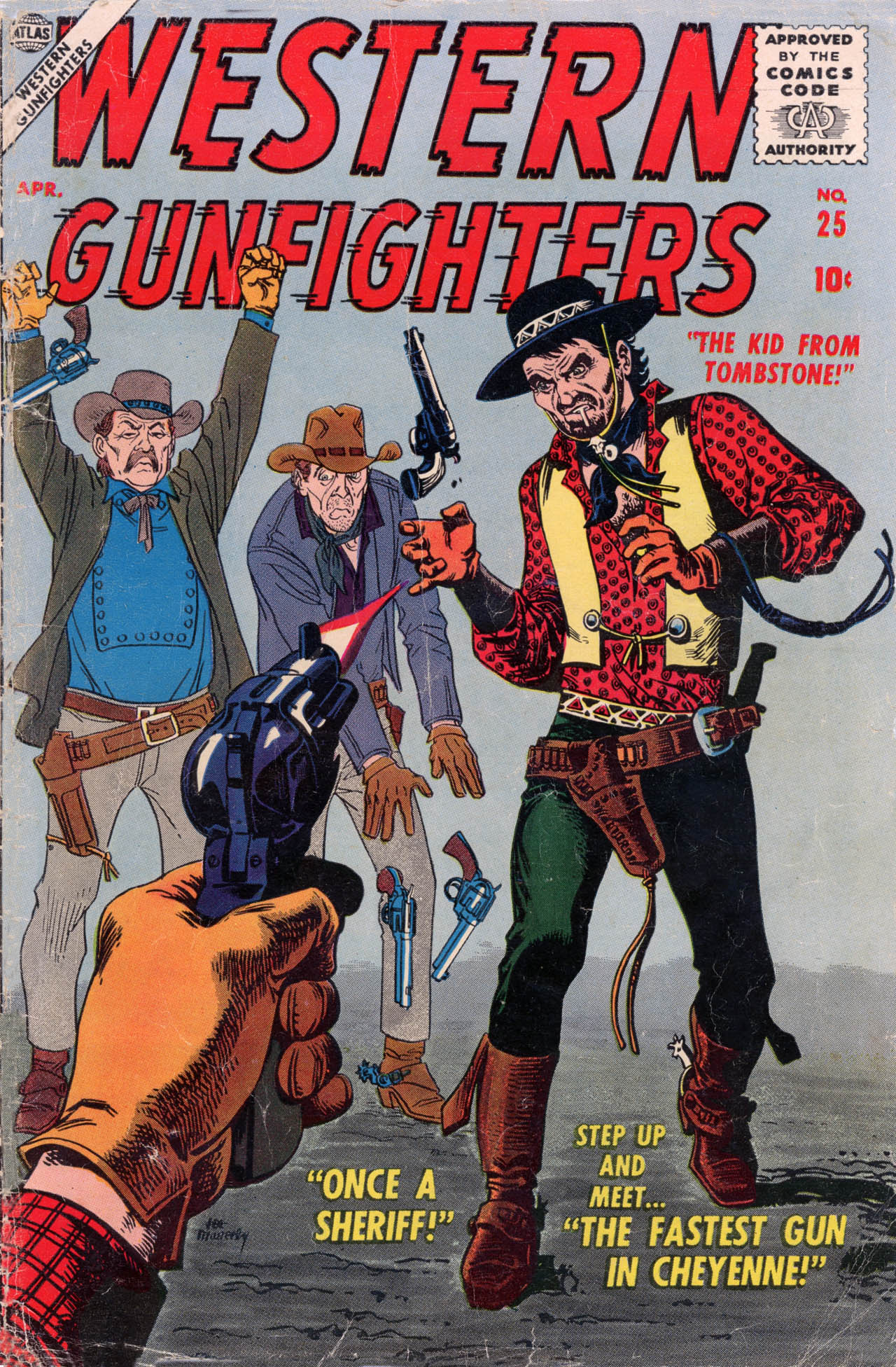 Read online Western Gunfighters (1956) comic -  Issue #25 - 1