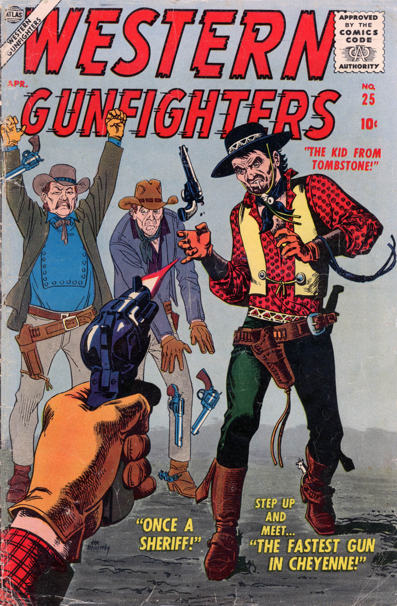 Read online Western Gunfighters (1956) comic -  Issue #25 - 1