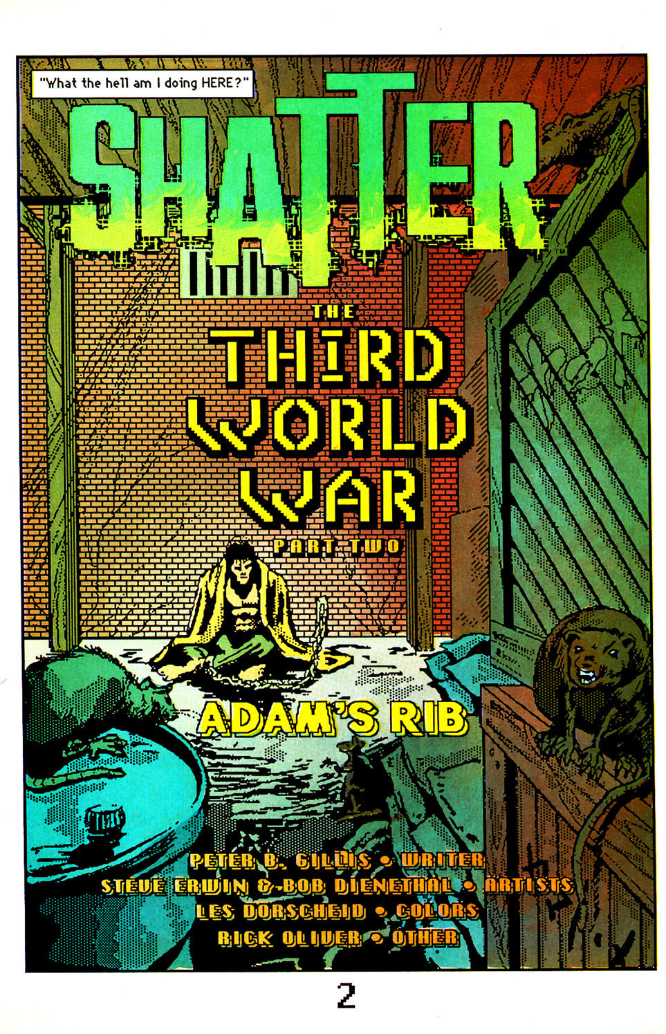 Read online Shatter comic -  Issue #6 - 4