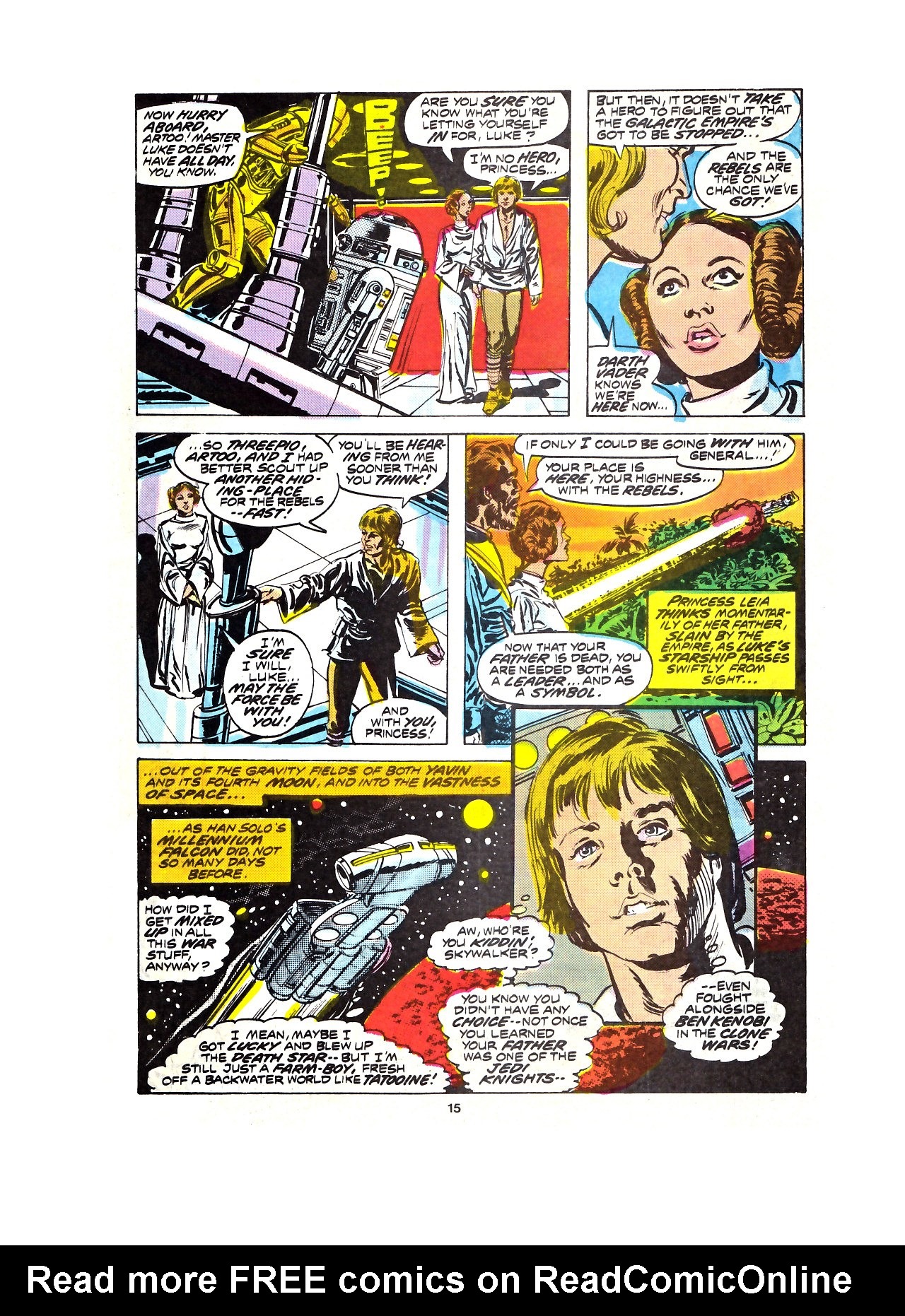 Read online Return of the Jedi comic -  Issue #22 - 15