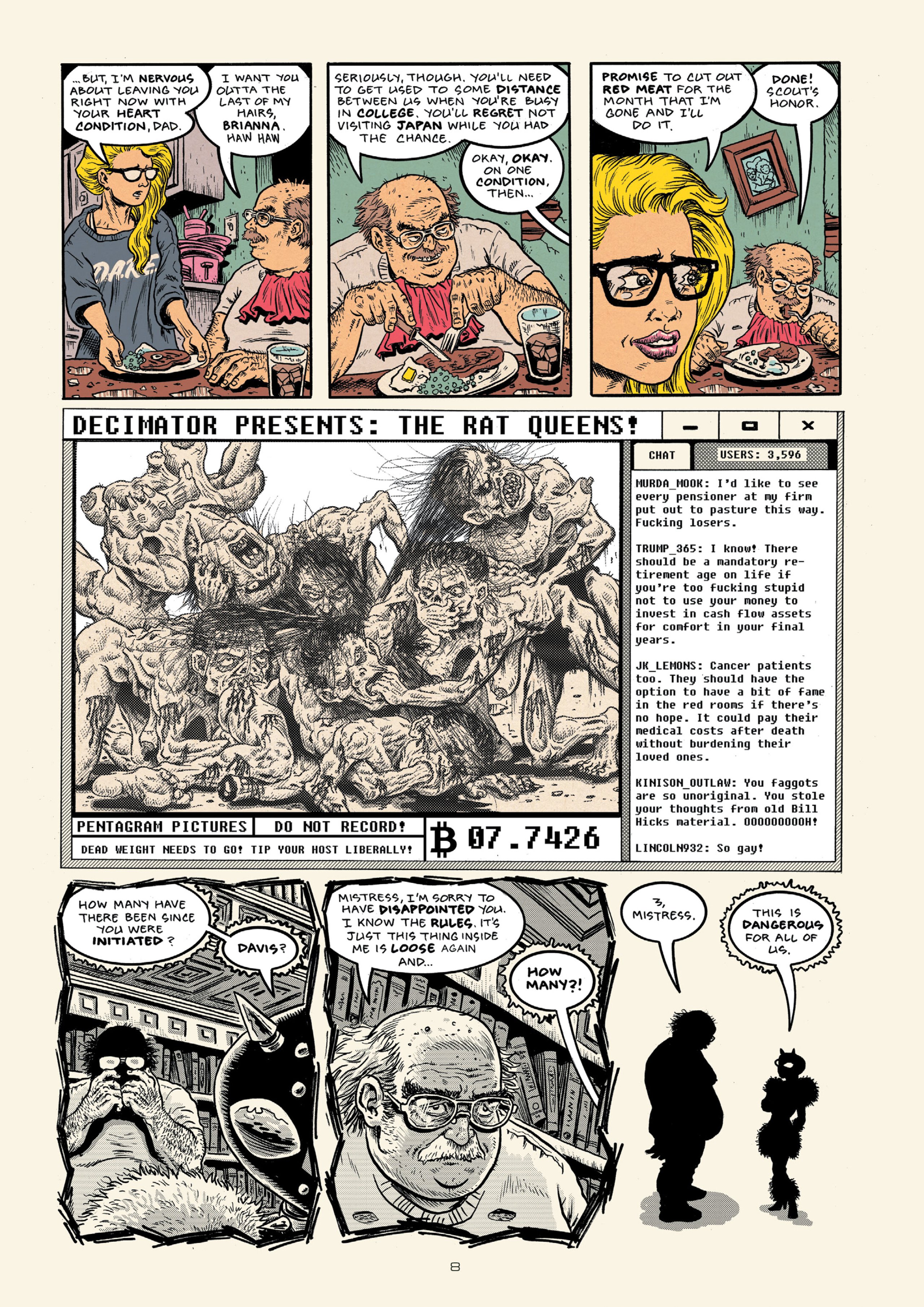 Read online Red Room: Trigger Warnings comic -  Issue # TPB - 18