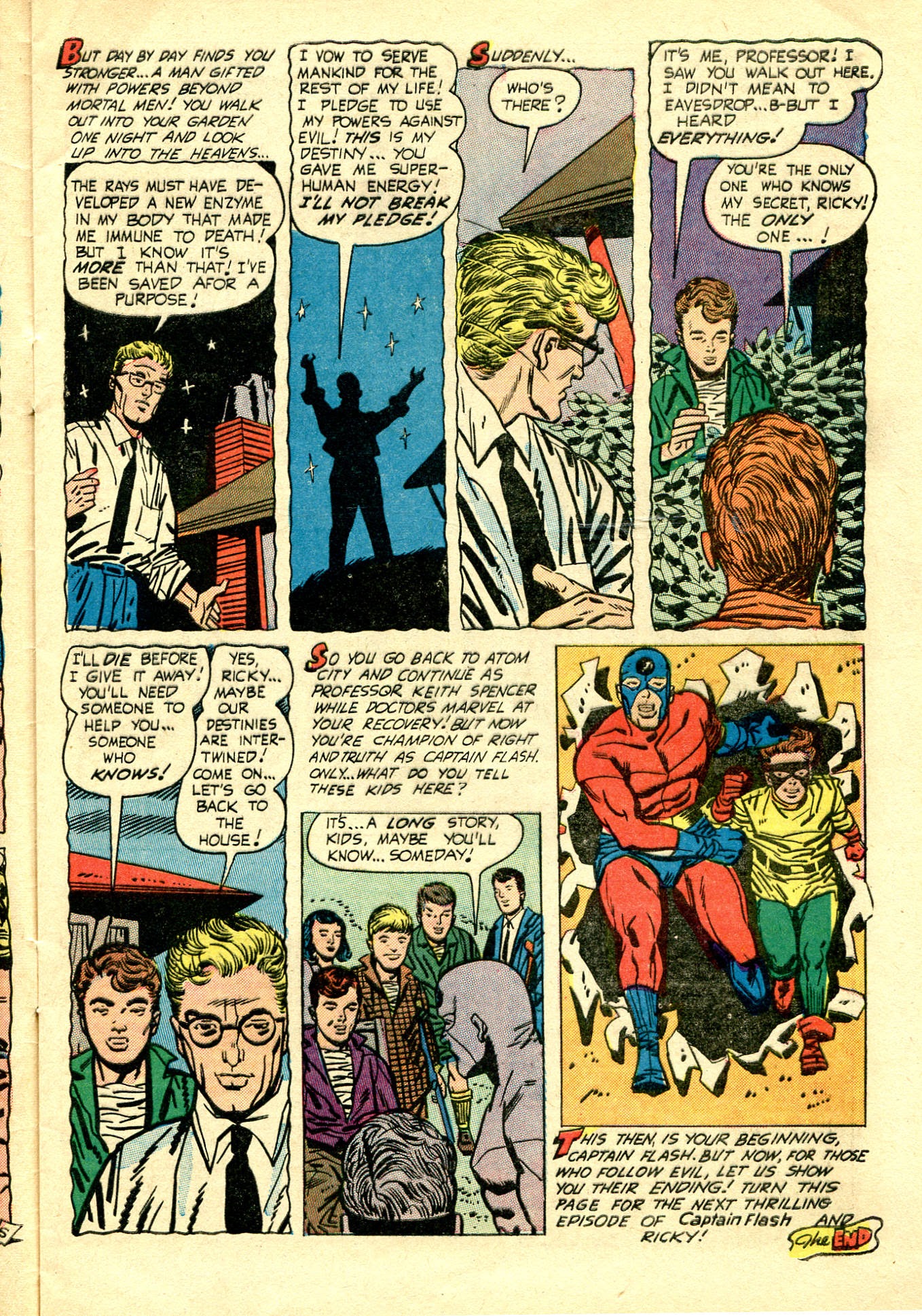Read online Captain Flash comic -  Issue #1 - 8