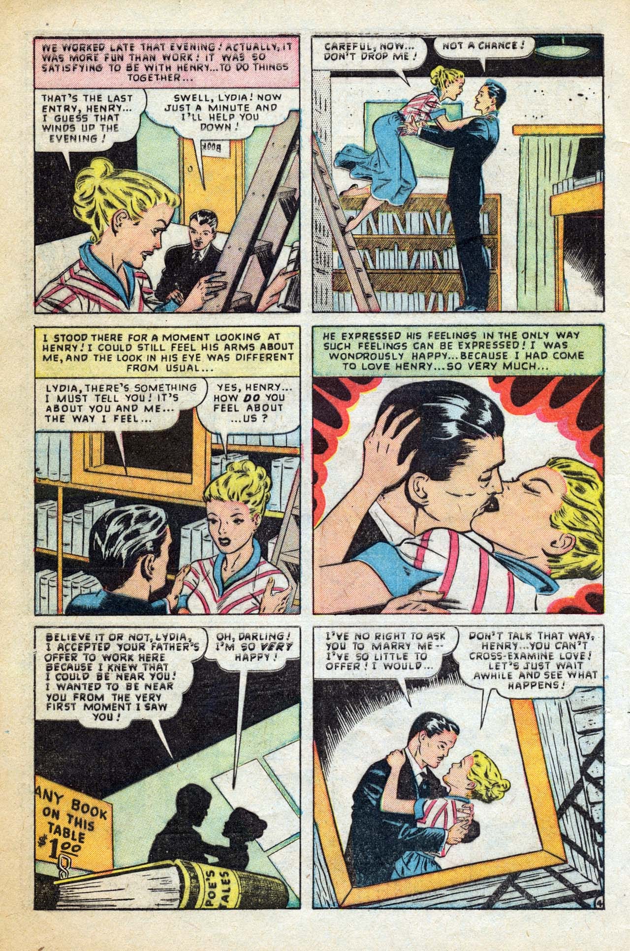 Read online Love Romances comic -  Issue #8 - 6