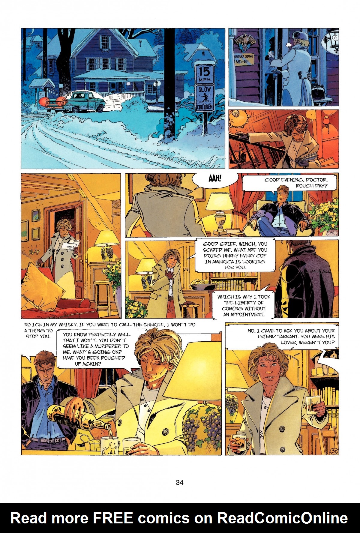 Read online Largo Winch comic -  Issue # TPB 10 - 34