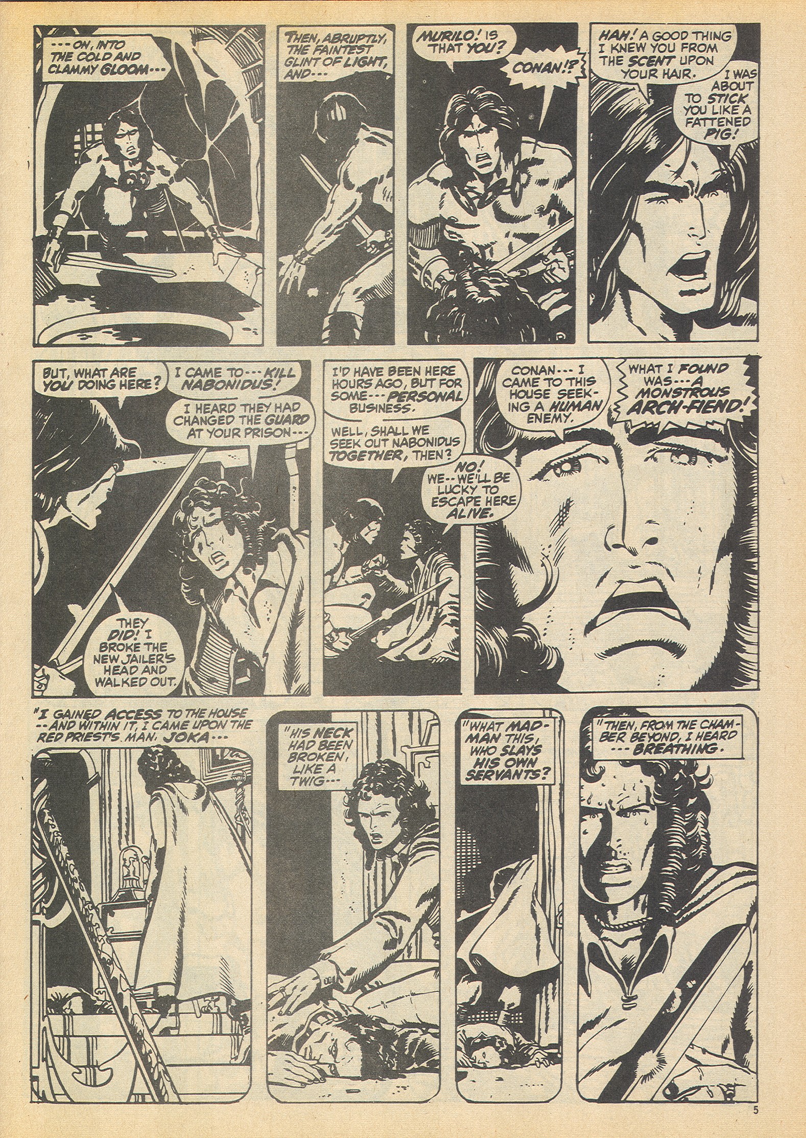 Read online The Savage Sword of Conan (1975) comic -  Issue #12 - 6