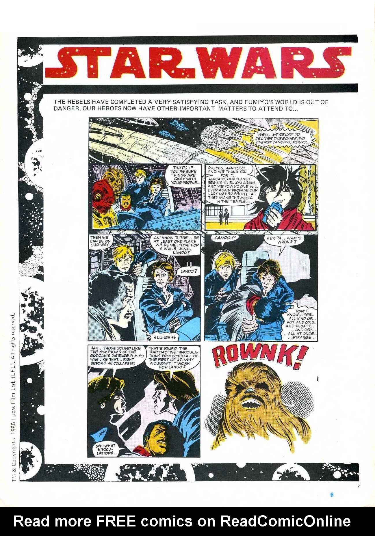 Read online Return of the Jedi comic -  Issue #115 - 7