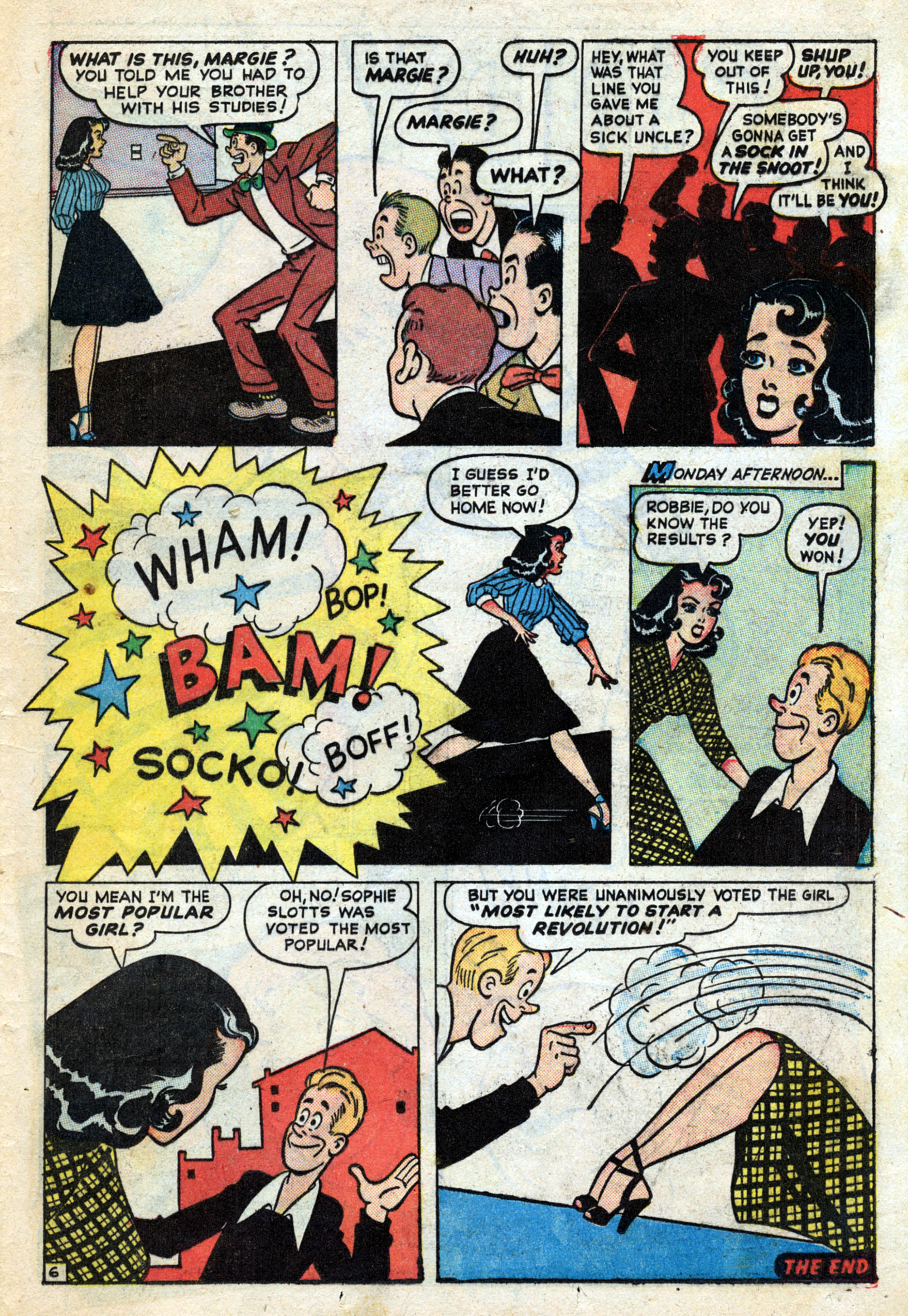 Read online Margie Comics comic -  Issue #43 - 35