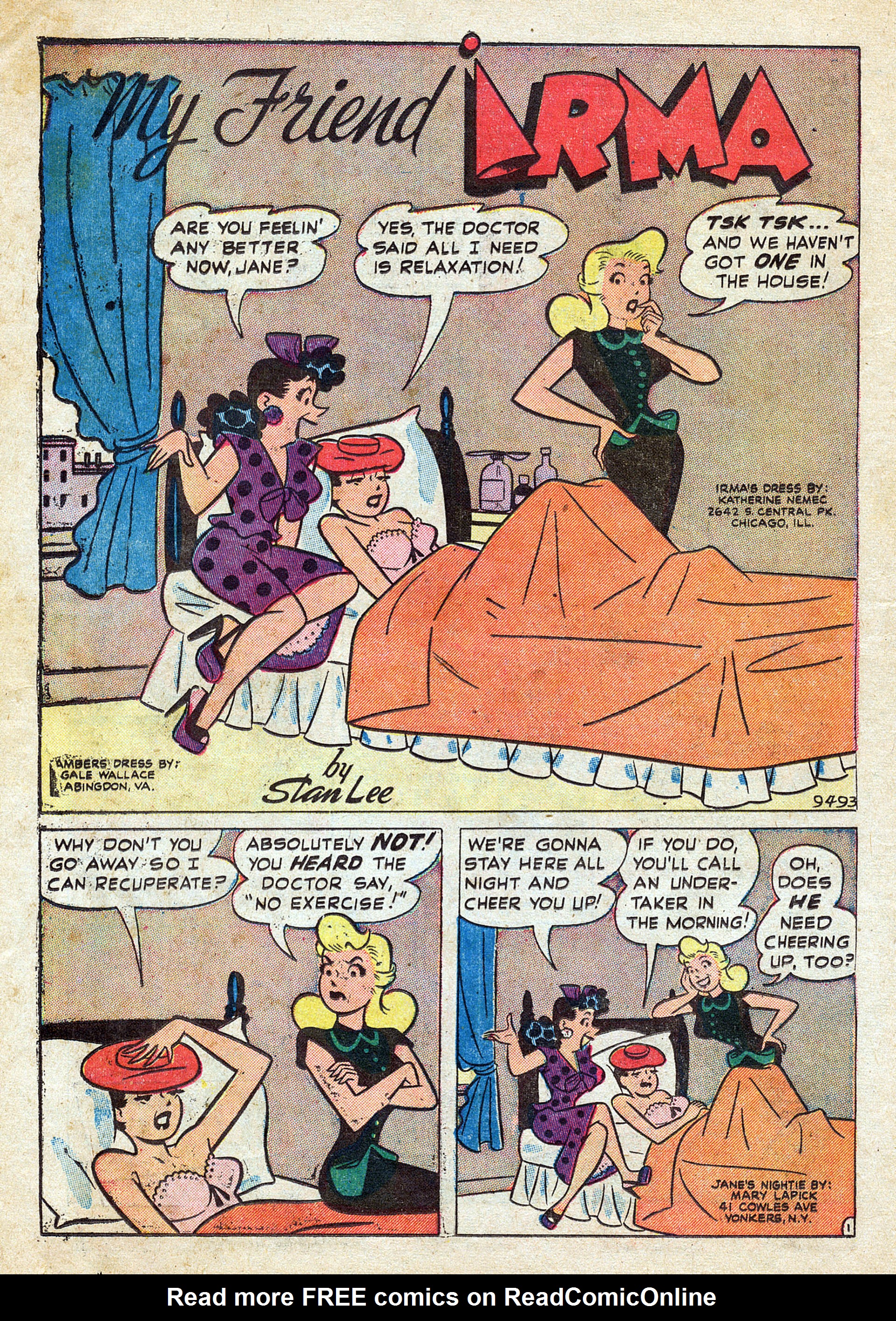 Read online My Friend Irma comic -  Issue #15 - 22