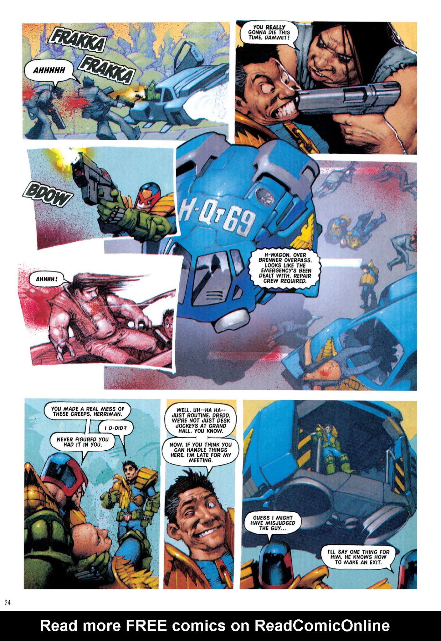 Read online Judge Dredd: The Complete Case Files comic -  Issue # TPB 29 - 26