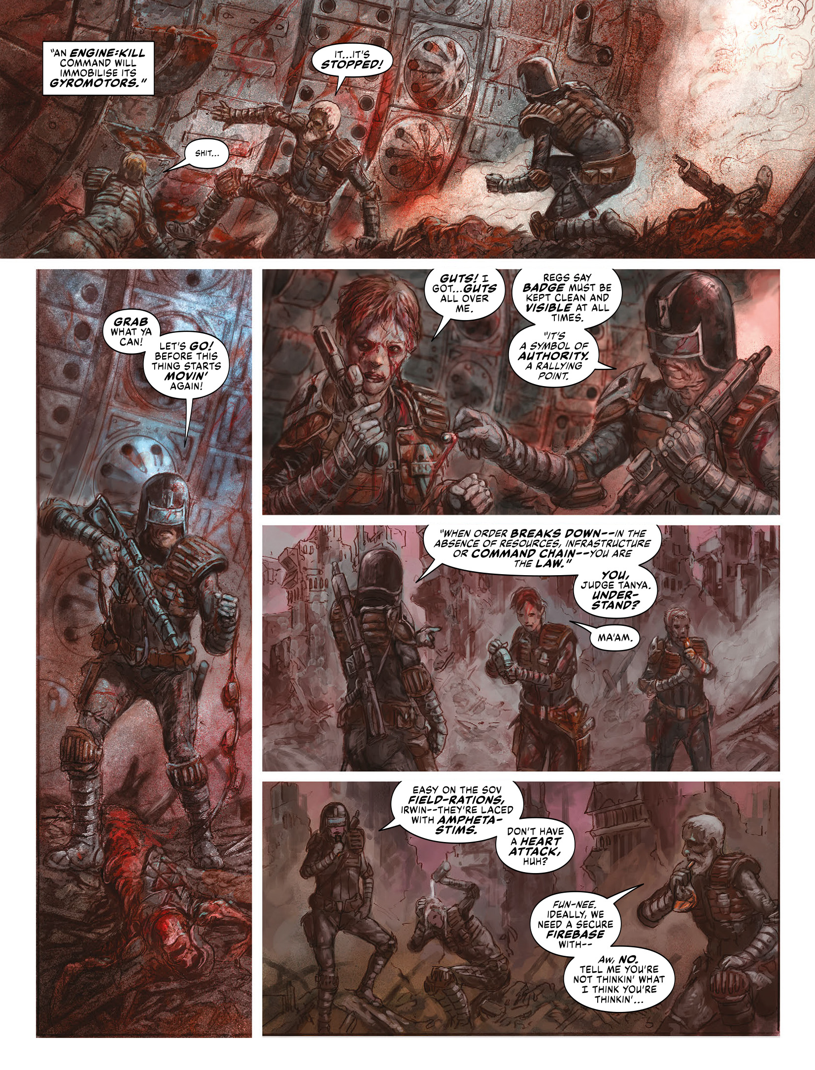 Read online 2000 AD comic -  Issue #2354 - 22