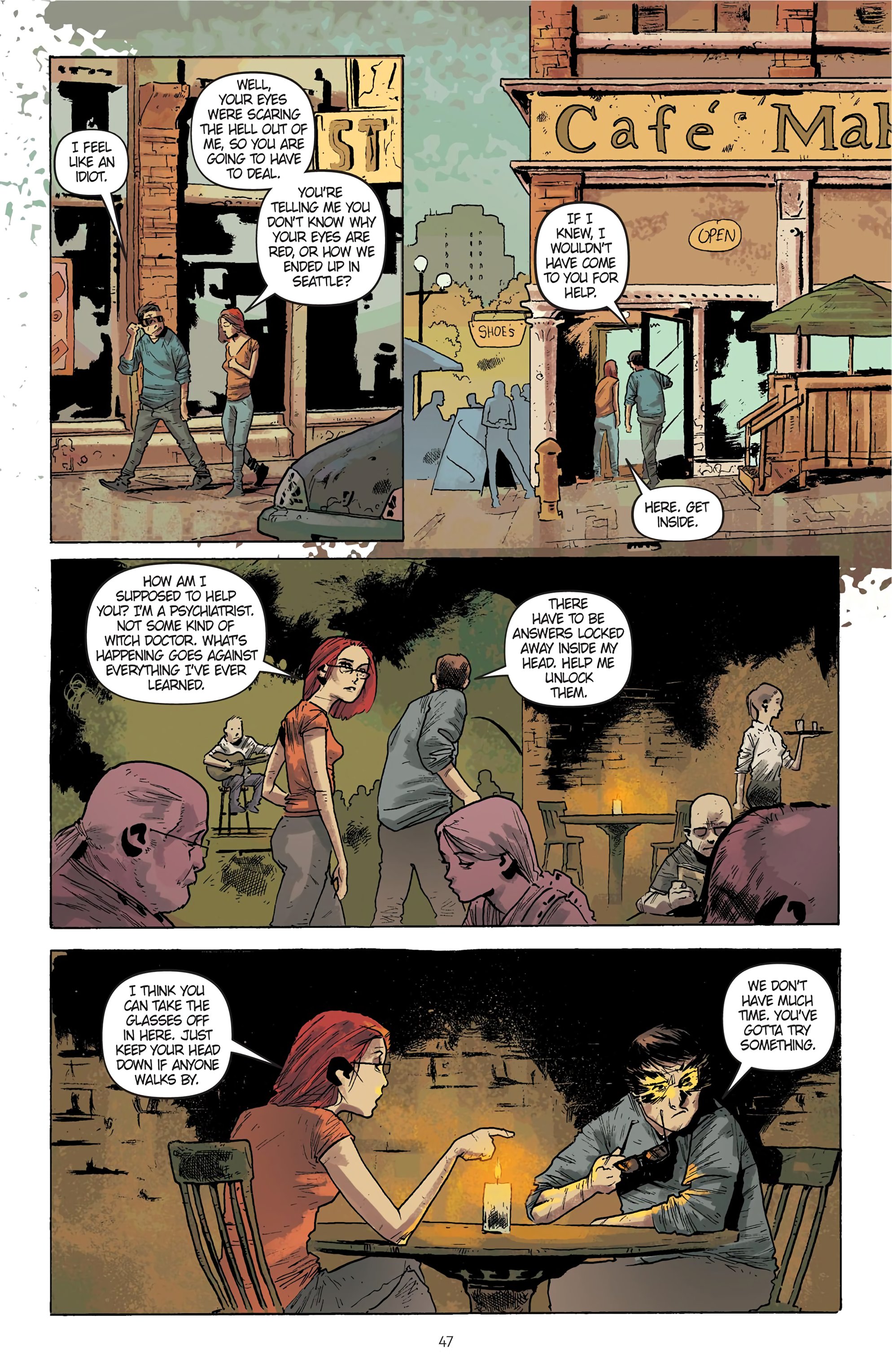 Read online Hustle and Heart: Foretold comic -  Issue # TPB - 47