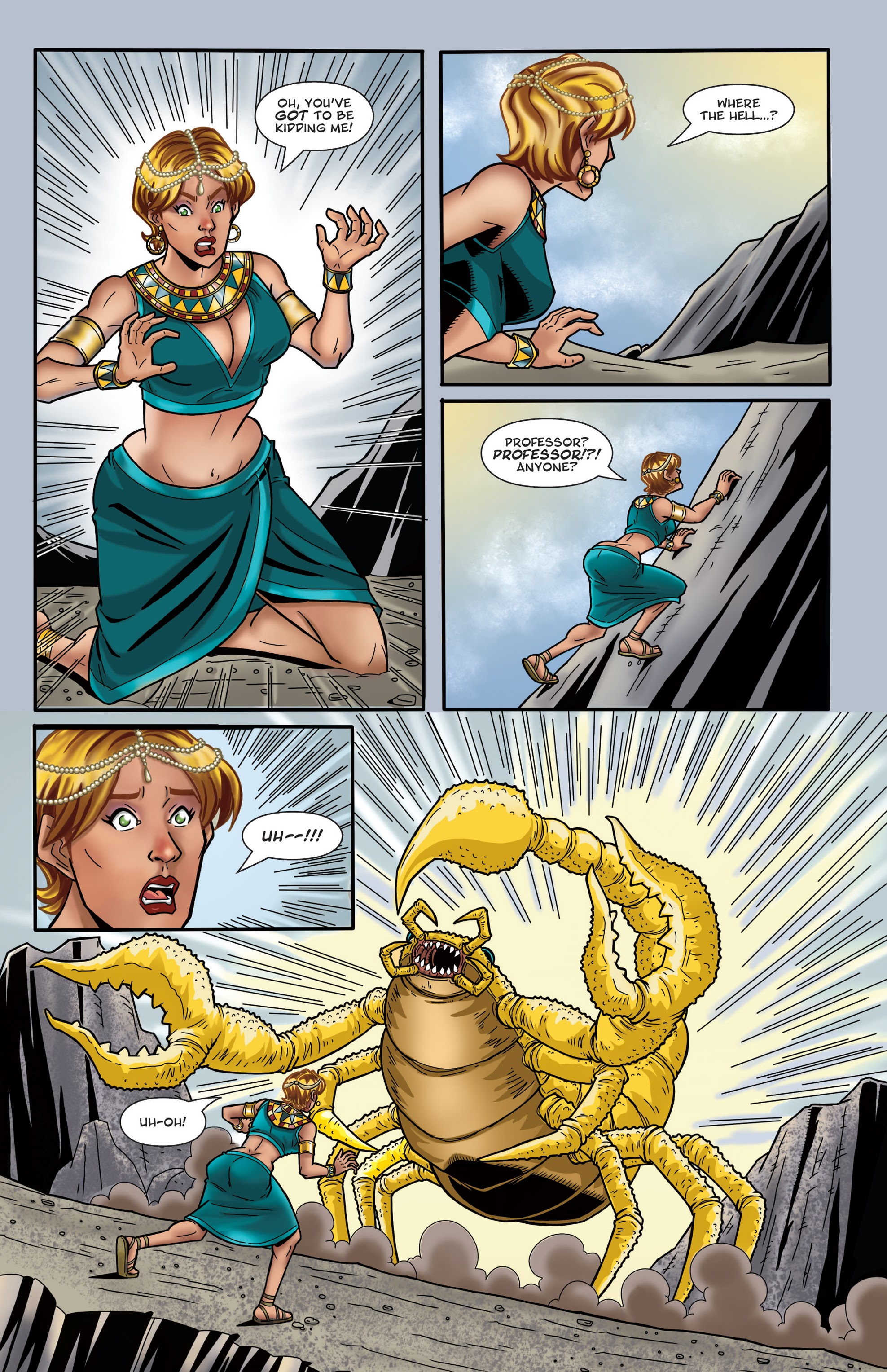 Read online Crimson Scorpion comic -  Issue #2 - 4