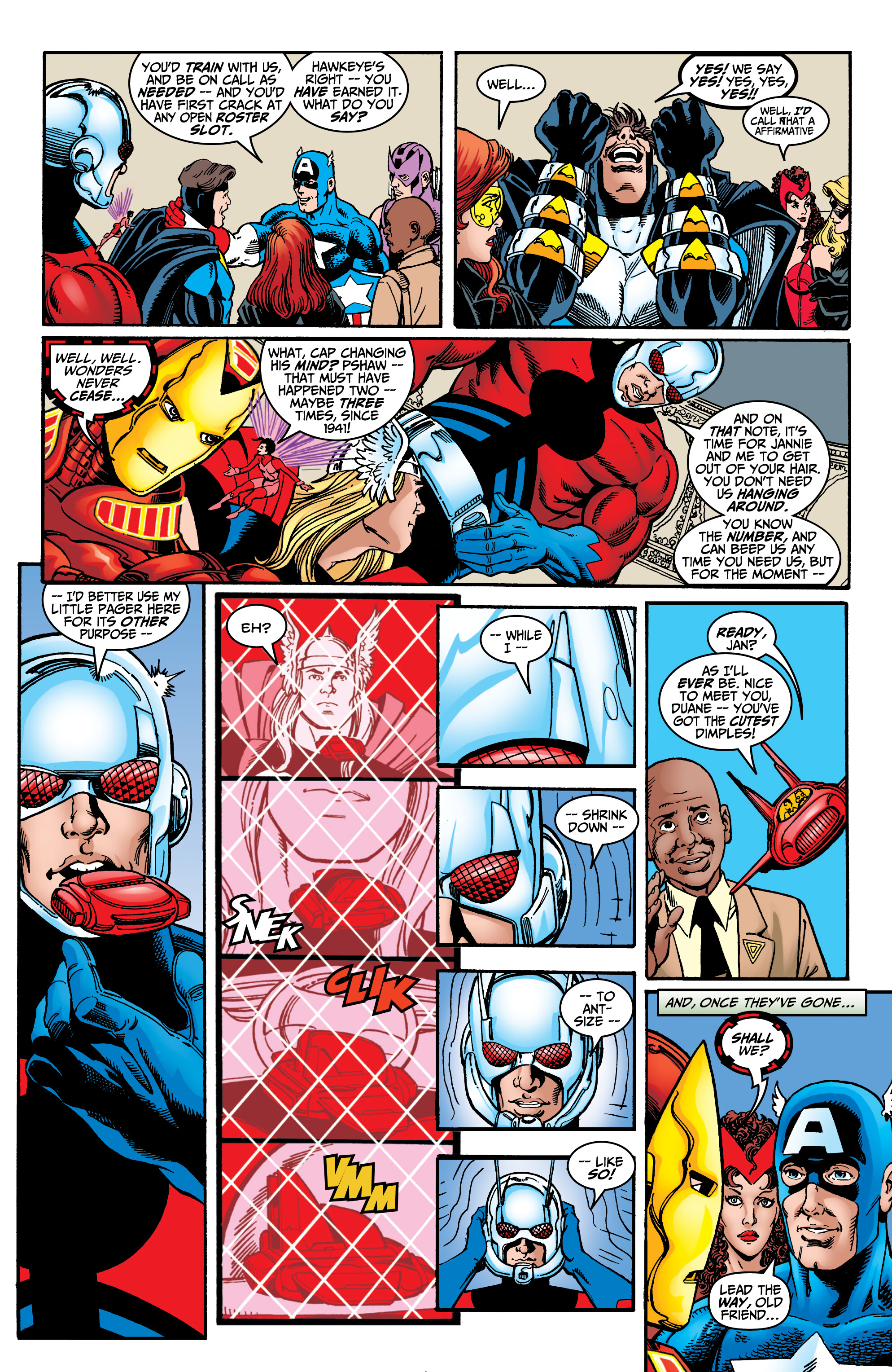 Read online Avengers By Kurt Busiek & George Perez Omnibus comic -  Issue # TPB (Part 2) - 11