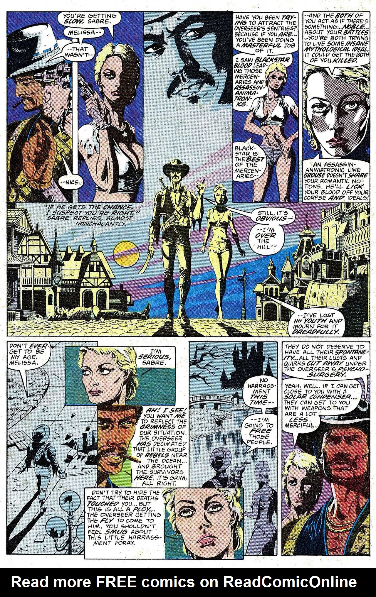 Read online Sabre comic -  Issue #1 - 10