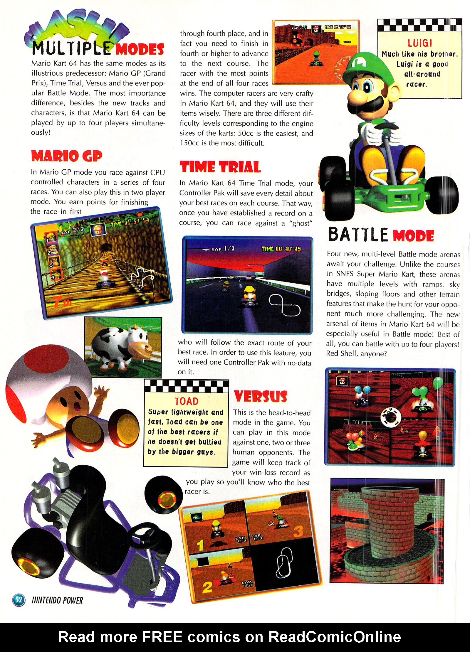 Read online Nintendo Power comic -  Issue #92 - 52