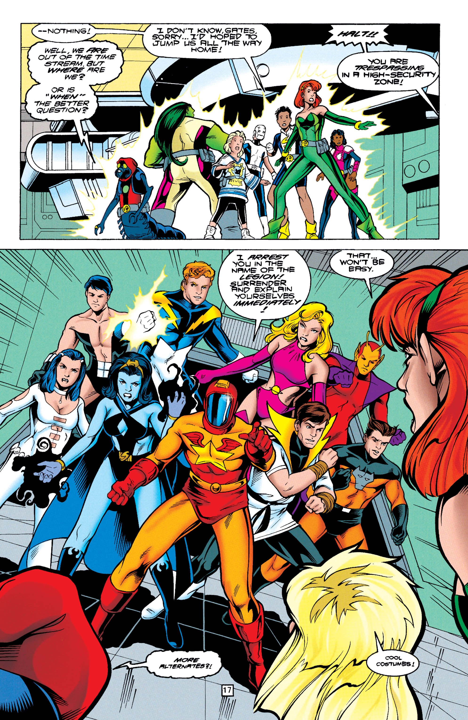 Read online Legionnaires comic -  Issue #61 - 17