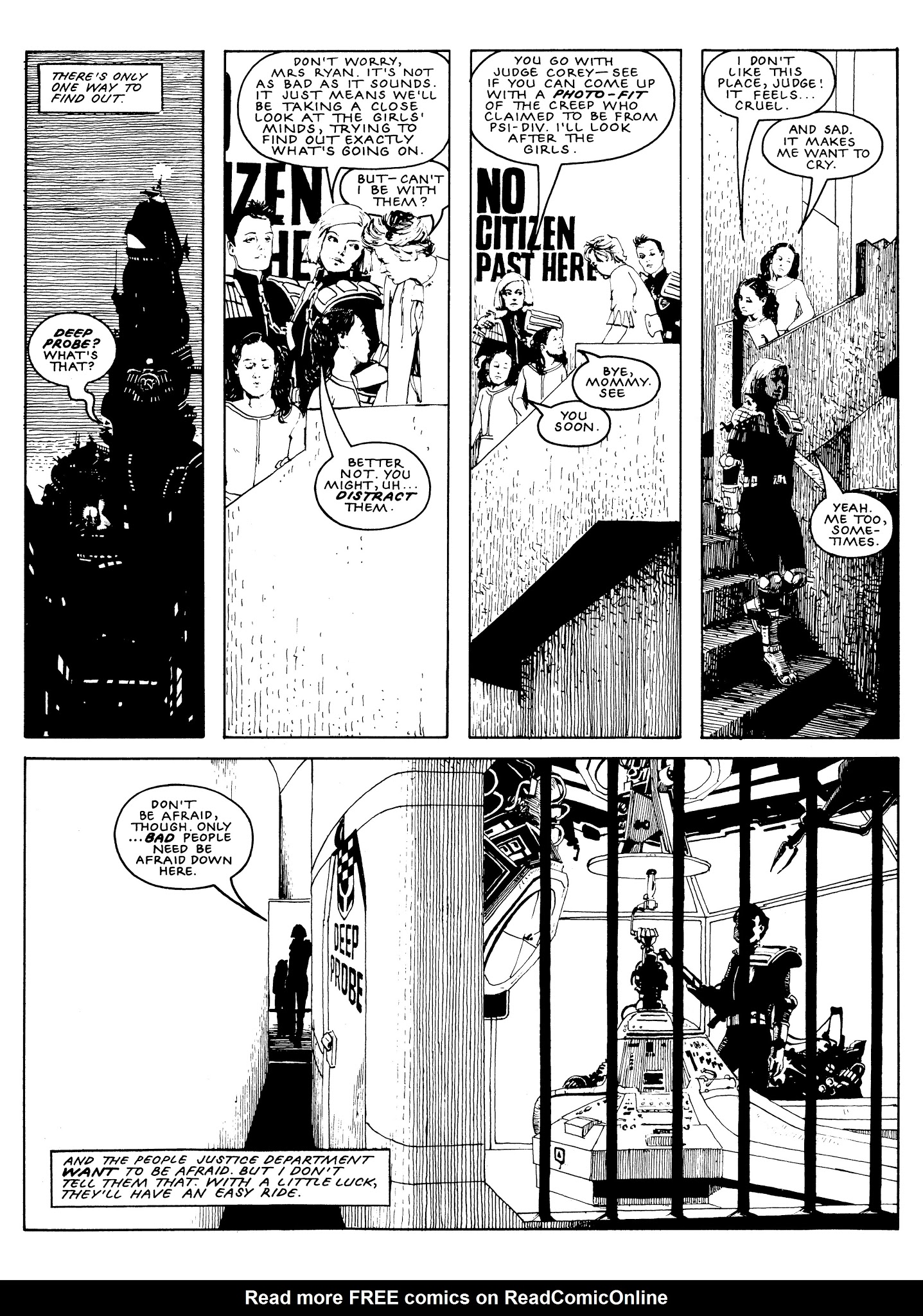 Read online Judge Anderson: The Psi Files comic -  Issue # TPB 1 - 297