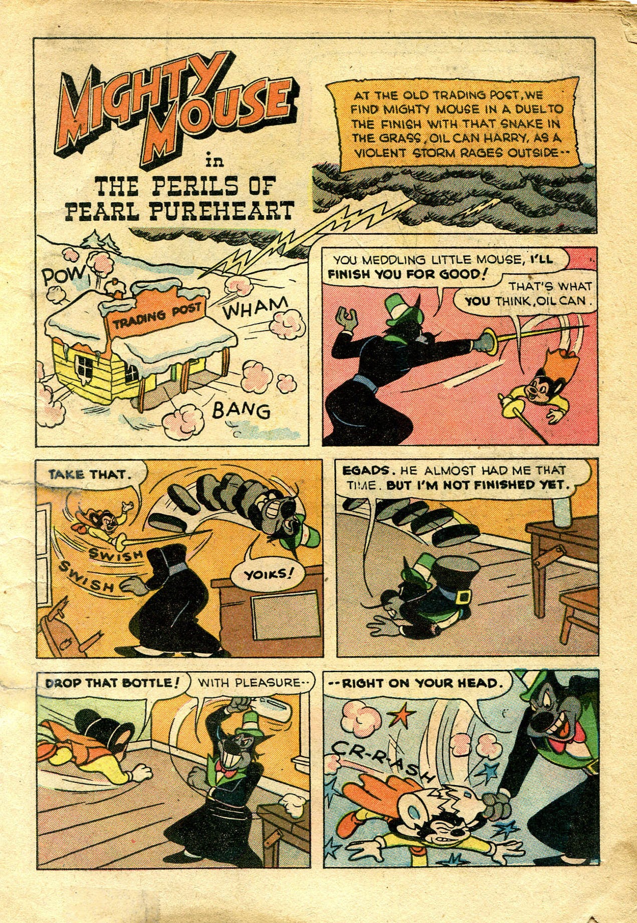 Read online Paul Terry's Mighty Mouse Comics comic -  Issue #11 - 3