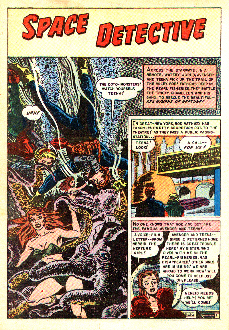 Read online Space Detective comic -  Issue #3 - 11