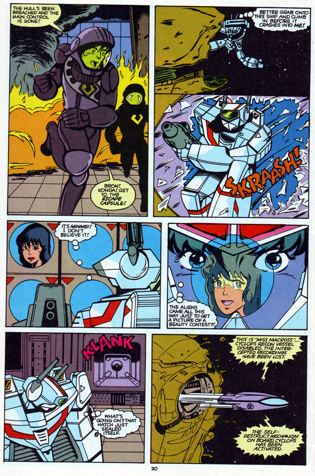 Read online Robotech The Macross Saga comic -  Issue #9 - 20