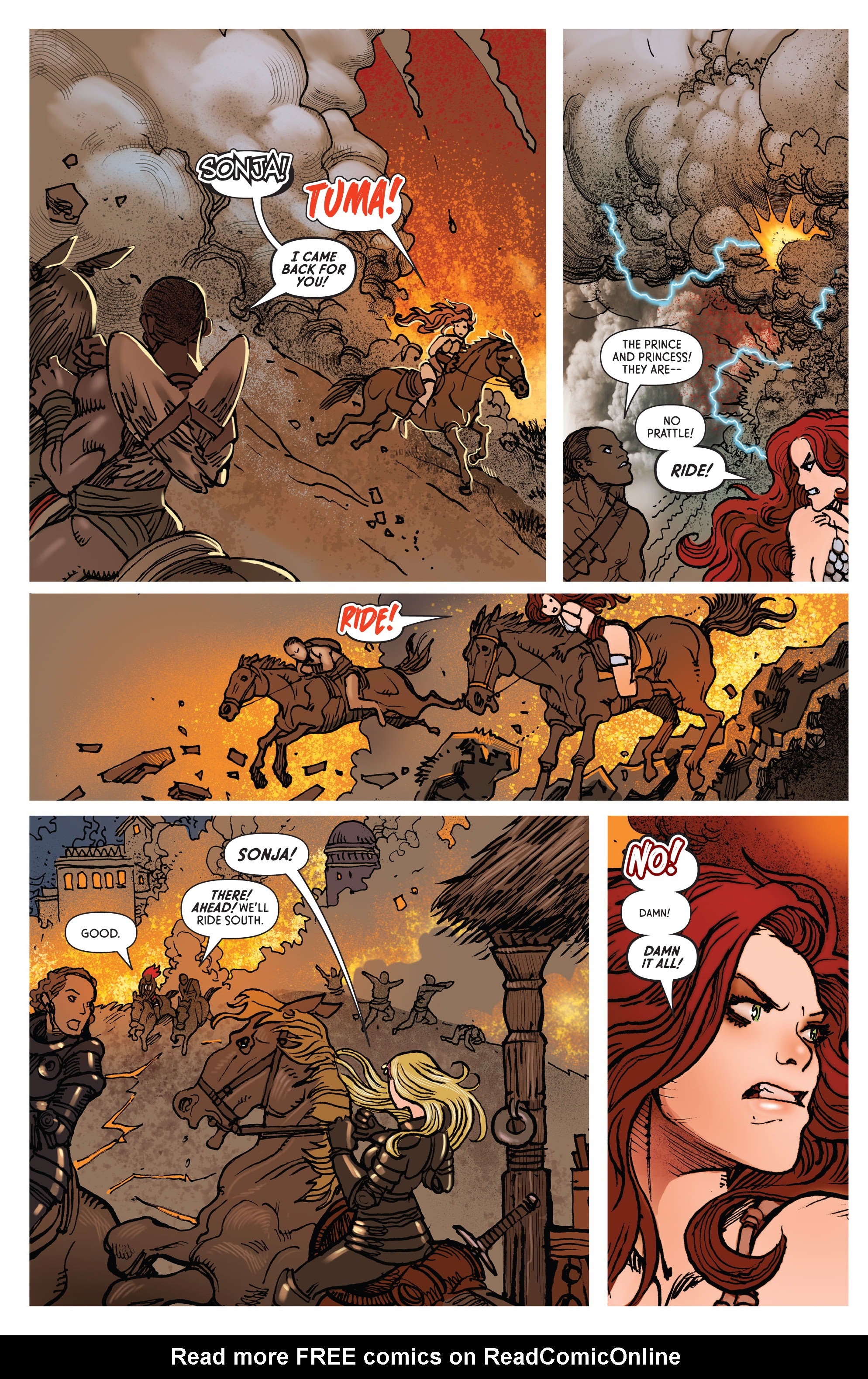 Read online The Invincible Red Sonja comic -  Issue #6 - 23