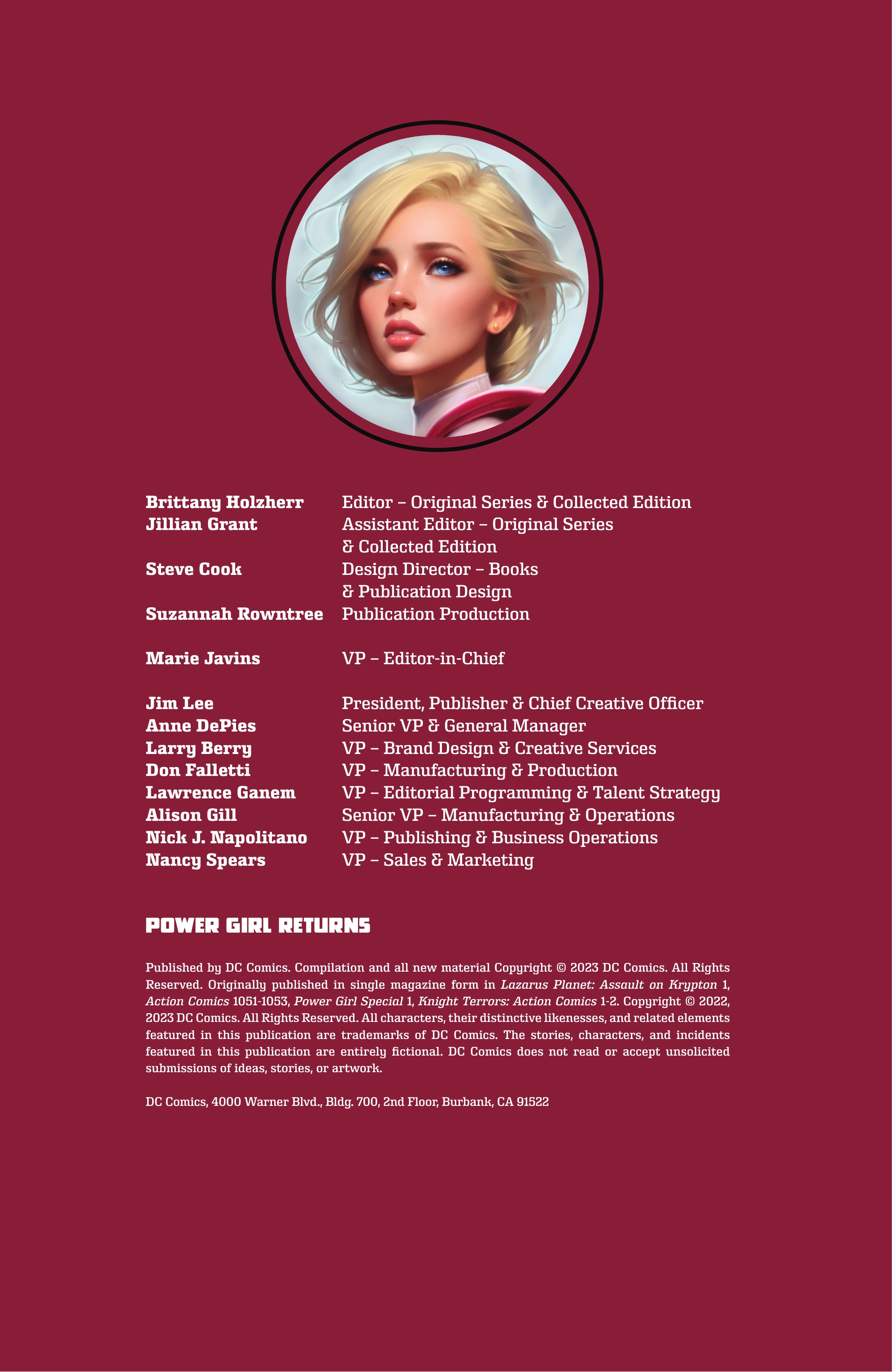 Read online Power Girl Returns comic -  Issue # TPB - 4