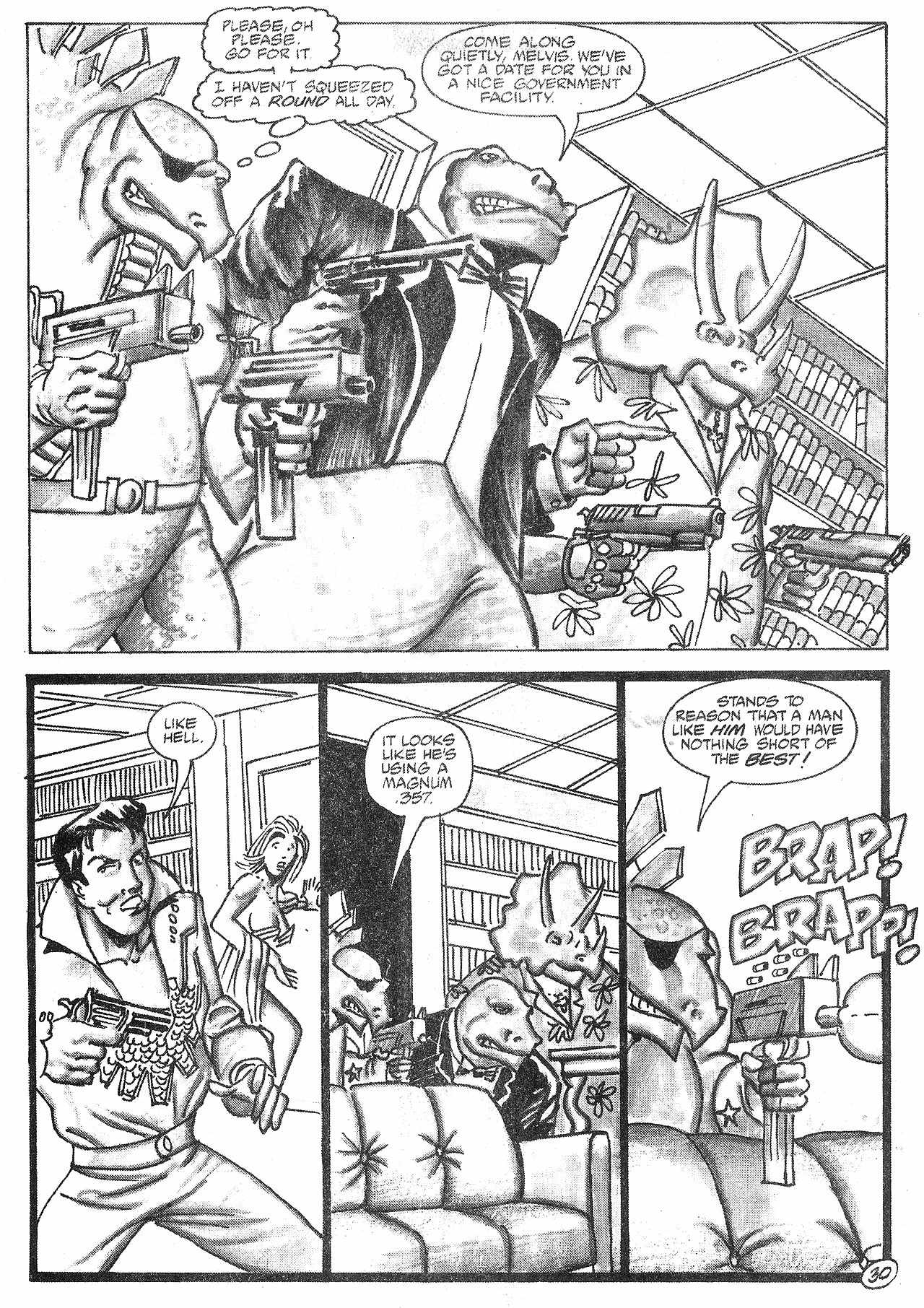 Read online Dinosaurs for Hire Fall Classic comic -  Issue # Full - 32