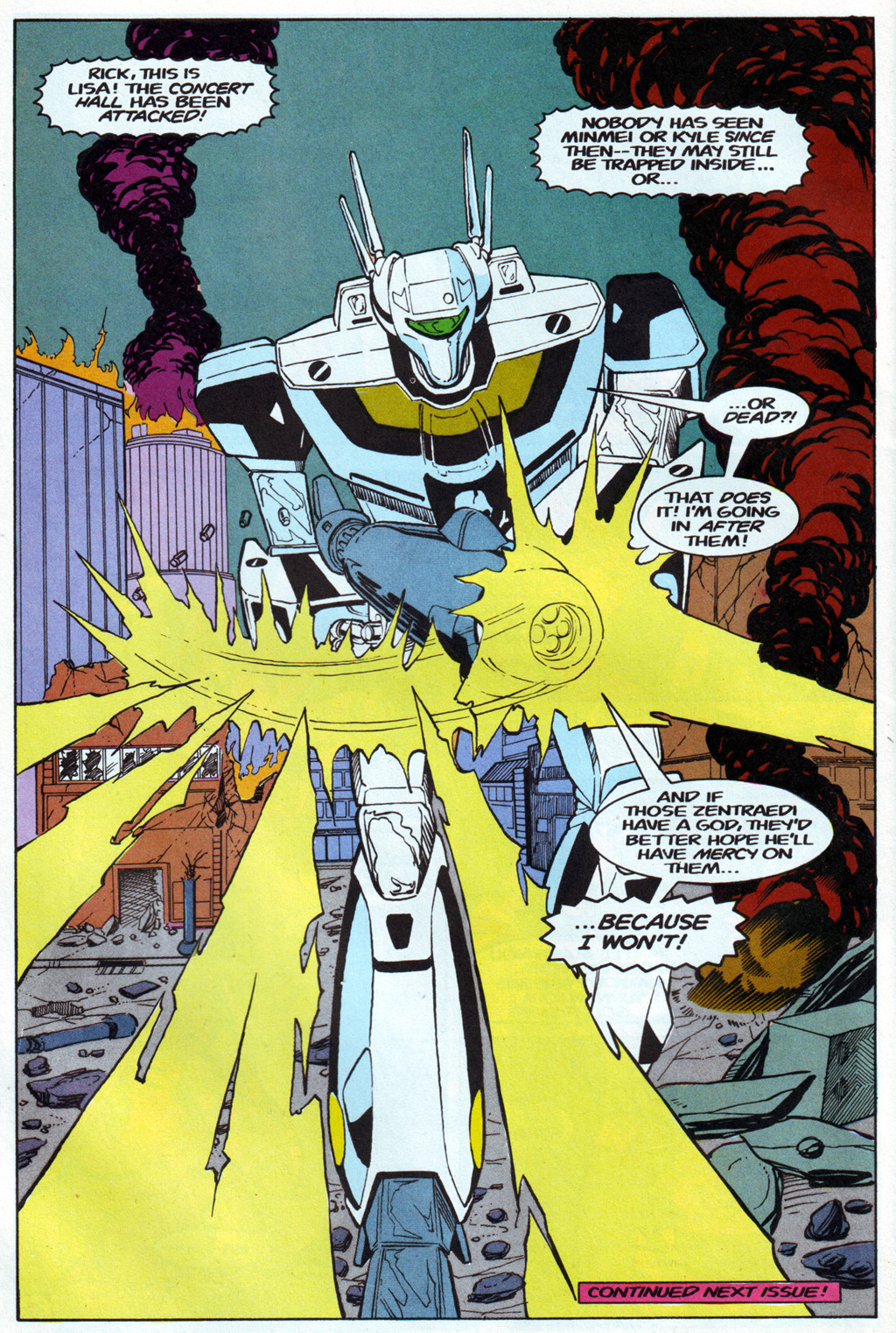 Read online Robotech The Macross Saga comic -  Issue #22 - 27